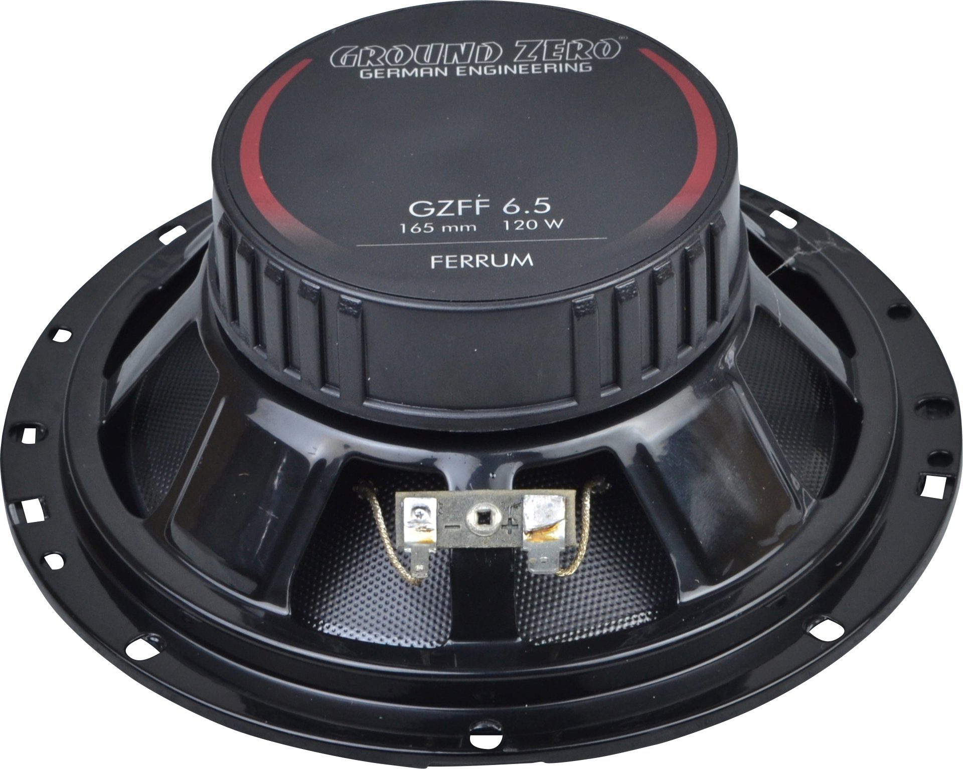 Auto-Lautsprecher Ground Ferrum 16,5cm 120 Zero Boxen Koaxial Watt GZFF6.5 165mm