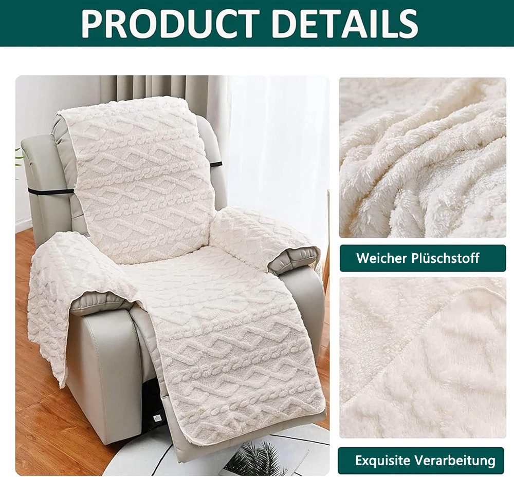 Coonoor Sesselschoner Universal-Liegesofa-Bezug, Sofaschoner Anti-Schmutz günstig online kaufen