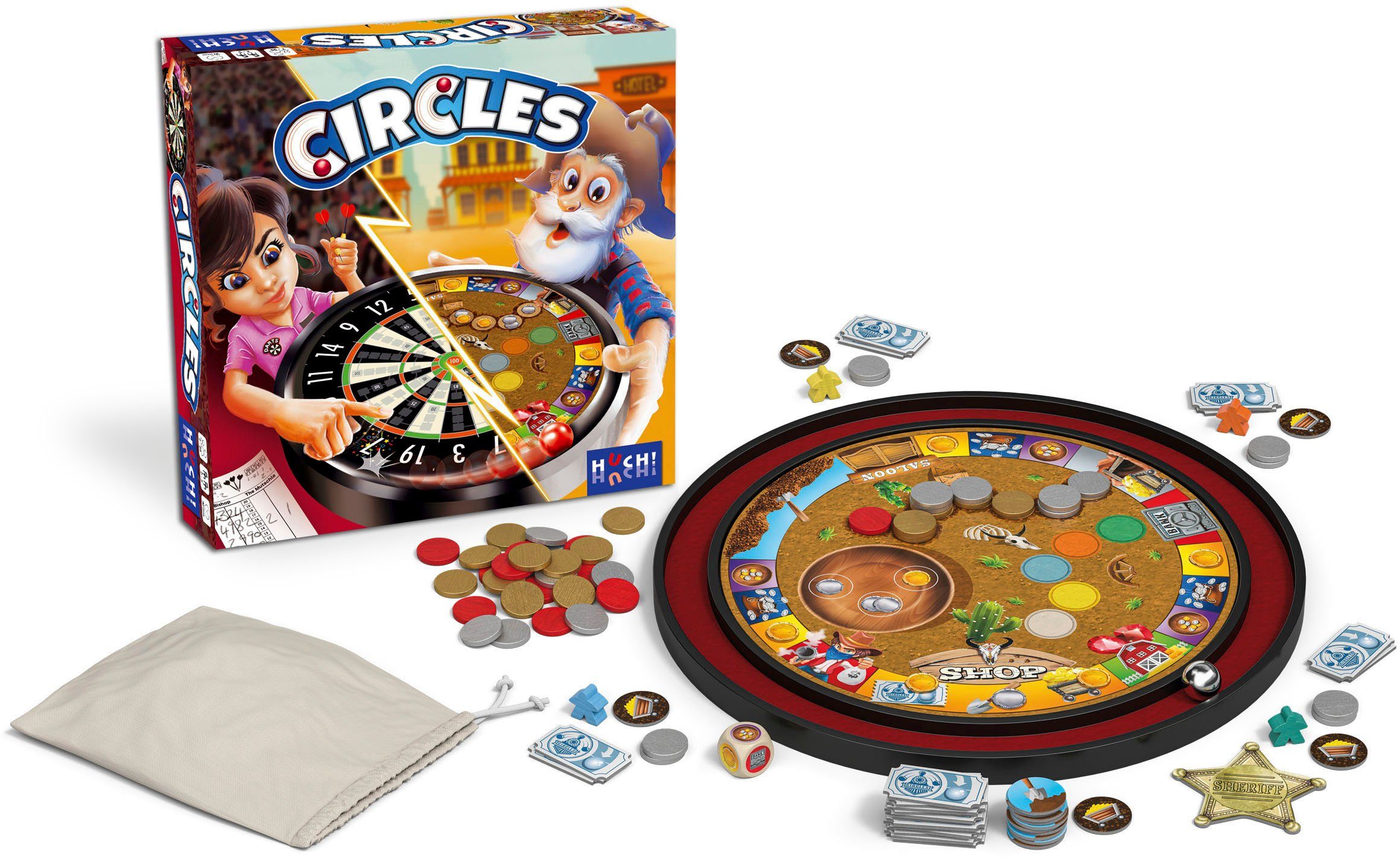 HUCH! Spiel Circles, Familienspiel