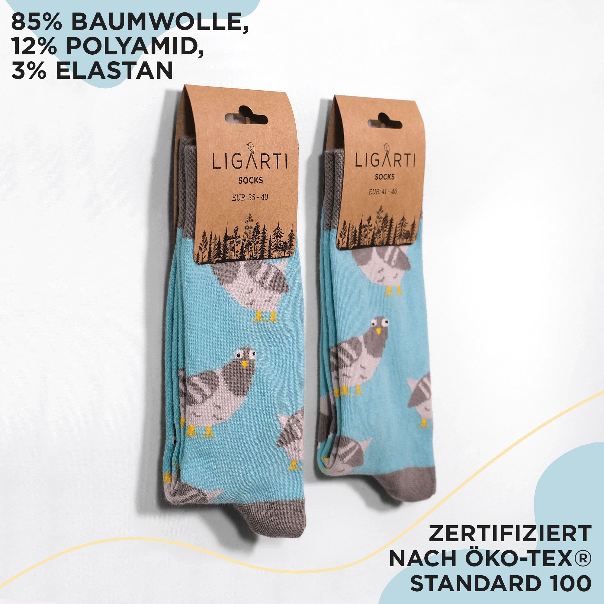 Ligarti Socken Socken – Claude die Taube günstig online kaufen
