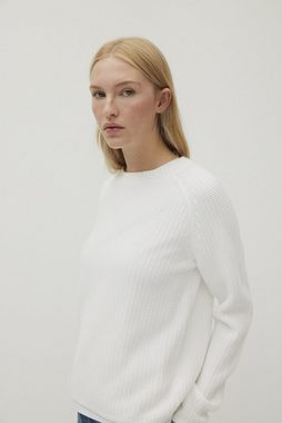THE FASHION PEOPLE Rundhalspullover Structured sweater knitted