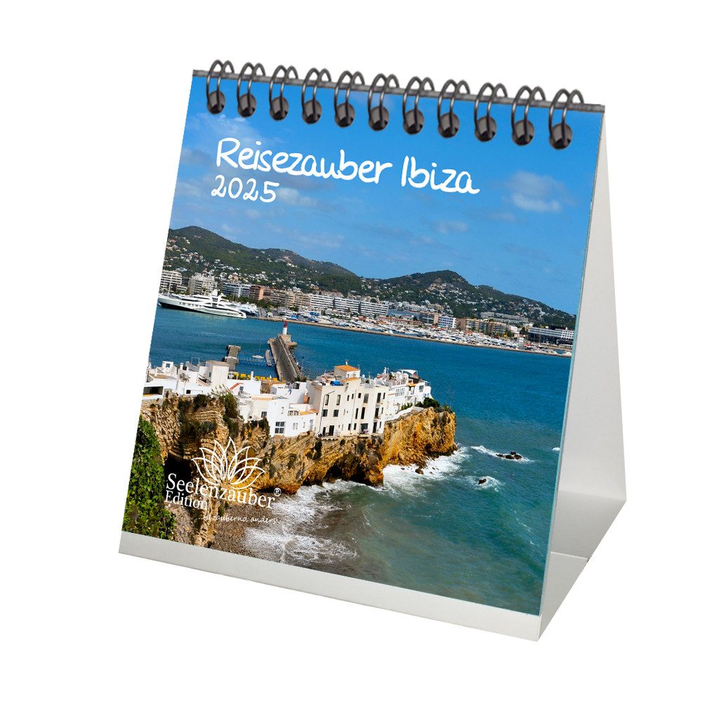Seelenzauber Tischkalender Ibizazauber Kalender für 2025 Format 10cm x 