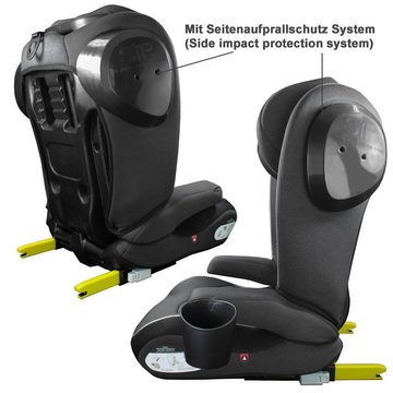 XOMAX Autokindersitz Lenard, bis: 12, ab: 15 kg, bis: 36 kg, (Lenard), für Kinder von 15-36 kg Gruppe 2/3 mit Isofix und 3-Punkt-Gurt-System