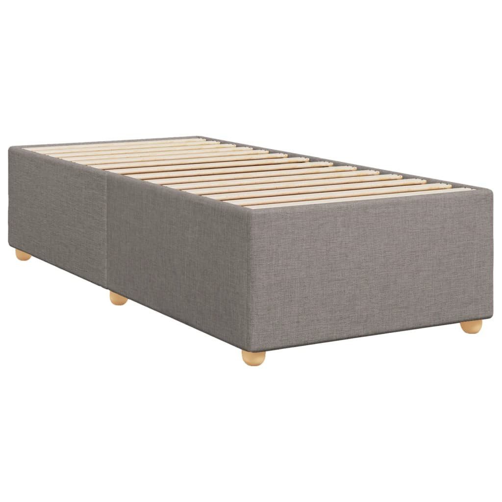 vidaXL Bett Bettgestell ohne Matratze Taupe günstig online kaufen