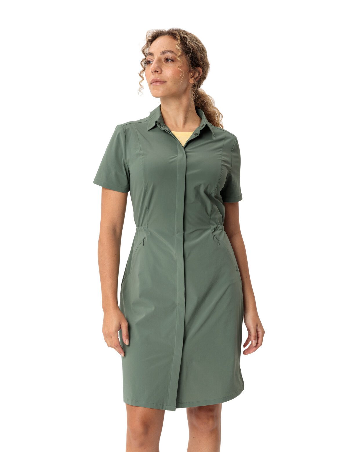 VAUDE Wickelrock Women's Farley Stretch Dress (1-tlg) leichtes Stretch Outdoorkleid für Trekking und Alltag