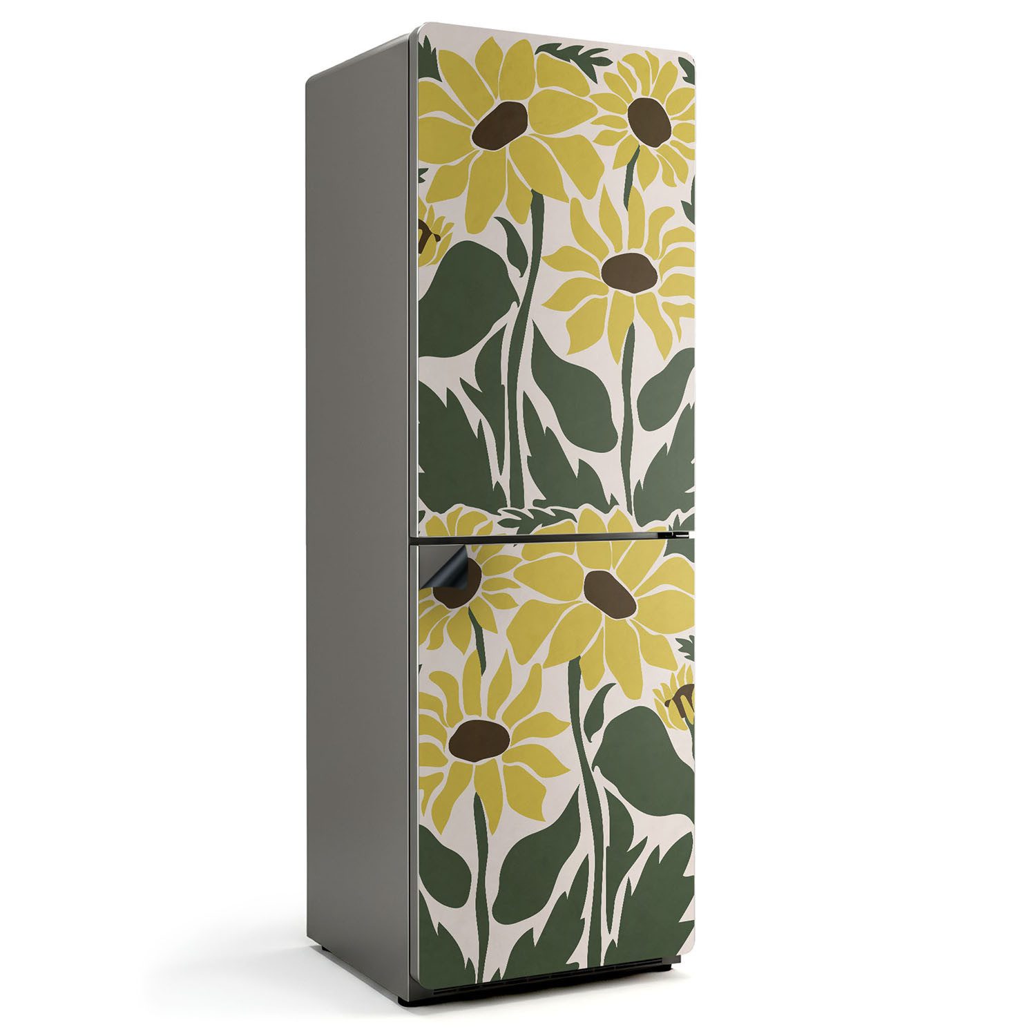 Magnetfolie Kühlschrank Magnetmatte Blumenmuster Magnetfolie für den Kühlschrank
