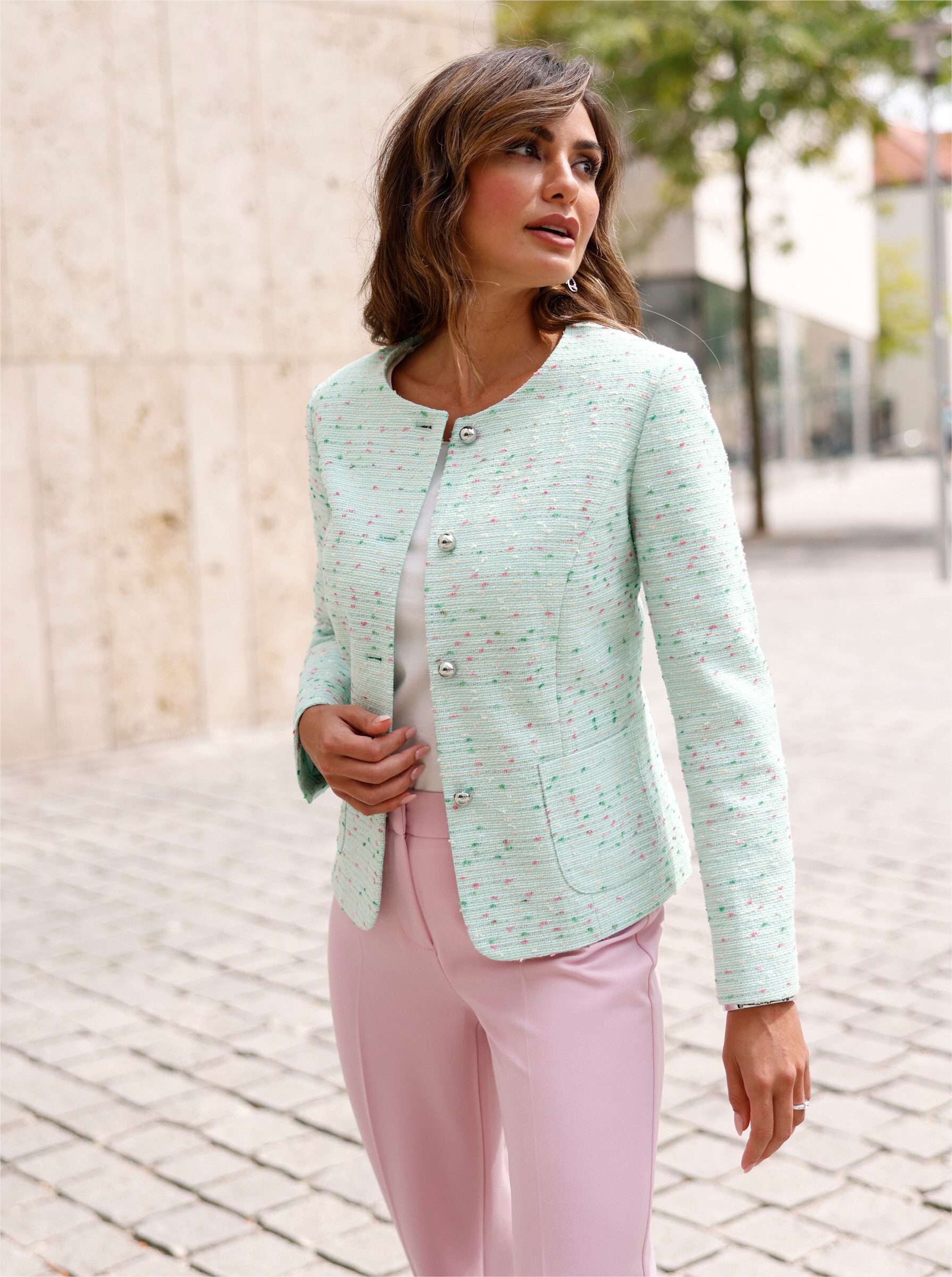 Witt Blusenblazer Bouclé-Blazer . günstig online kaufen