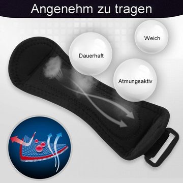 Rnemitery Kniebandage Bandage Patella Unterstützung atmungsaktiv für Laufen Klettern 2er (2-tlg)