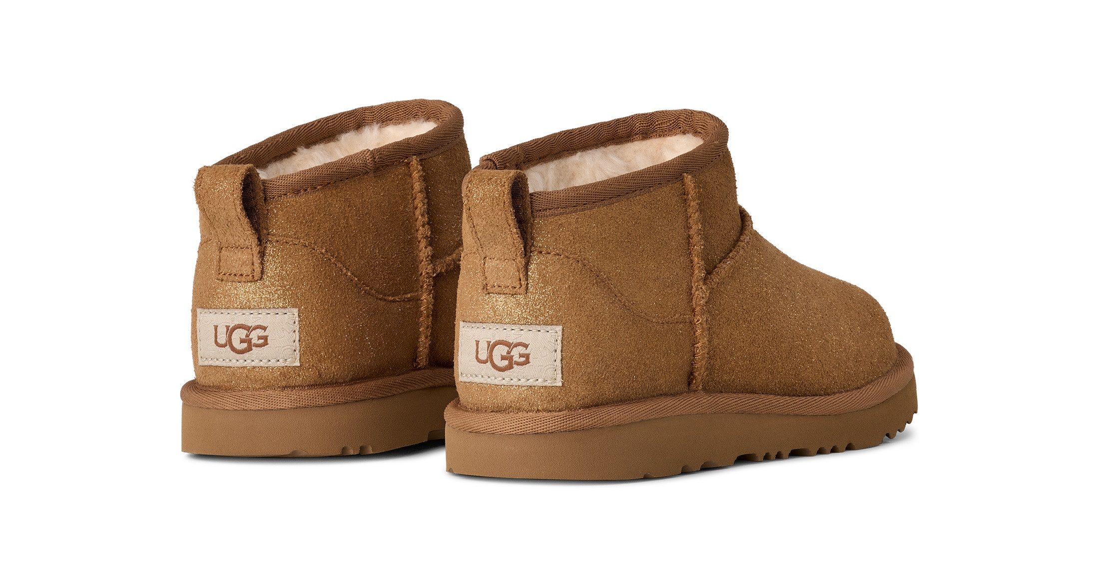 UGG Classic Ultra Mini Dazzle Schlupfboots Winterboots, Schlupboots mit Warmfutter