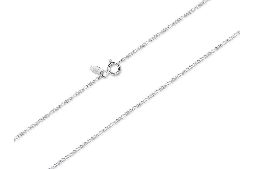 Silberkettenstore Silberkette Figarokette 1,4mm - 925 Silber