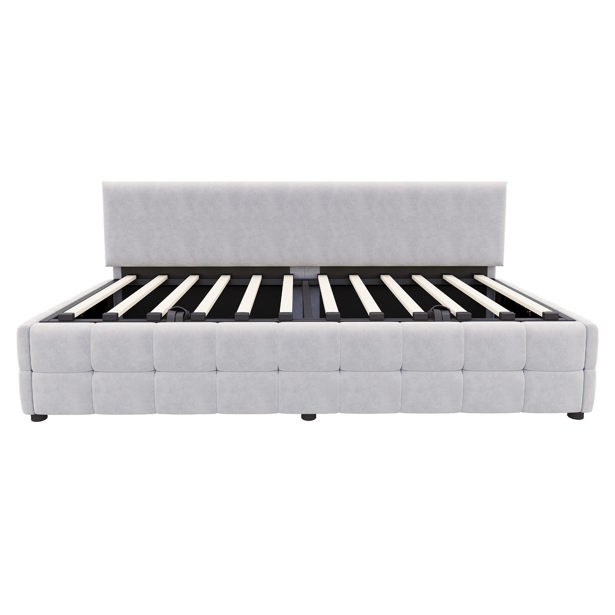 Odikalo Schlafsofa Polsterbett Sofabett Stauraumbett 90*200 cm Hydraulisch Mehrfarbig