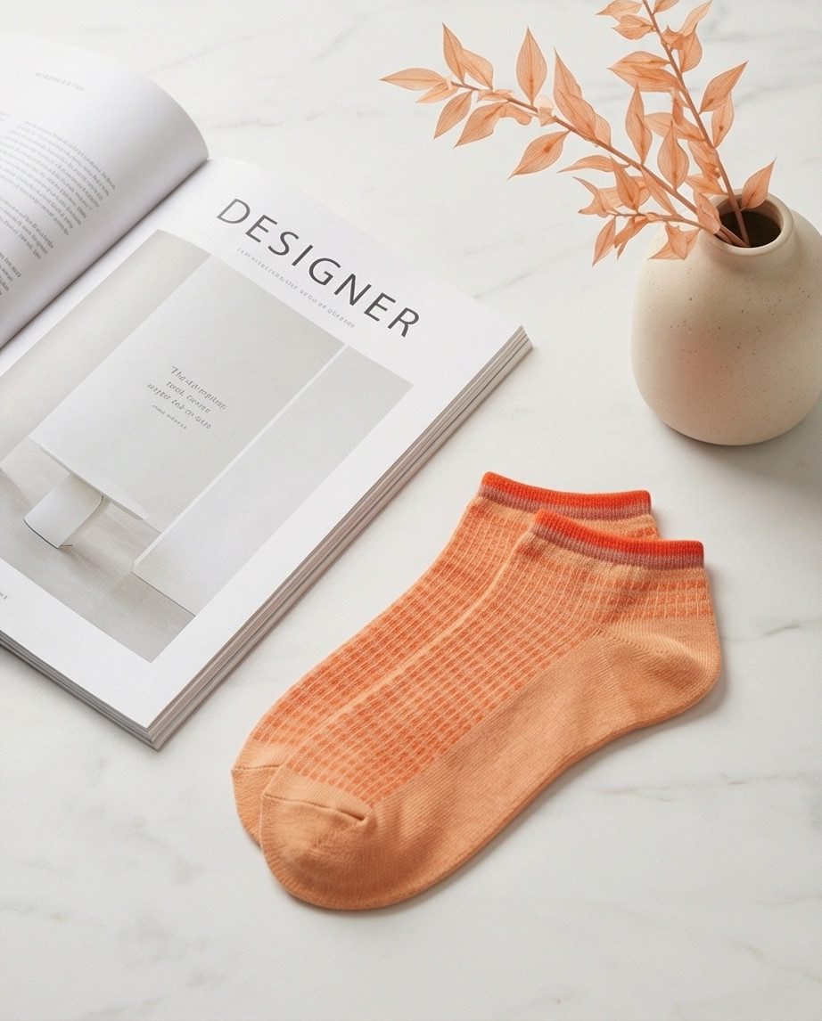 DAILYSOCKS Sneakersocken ELLI mit luftiger Struktur (1-Paar)