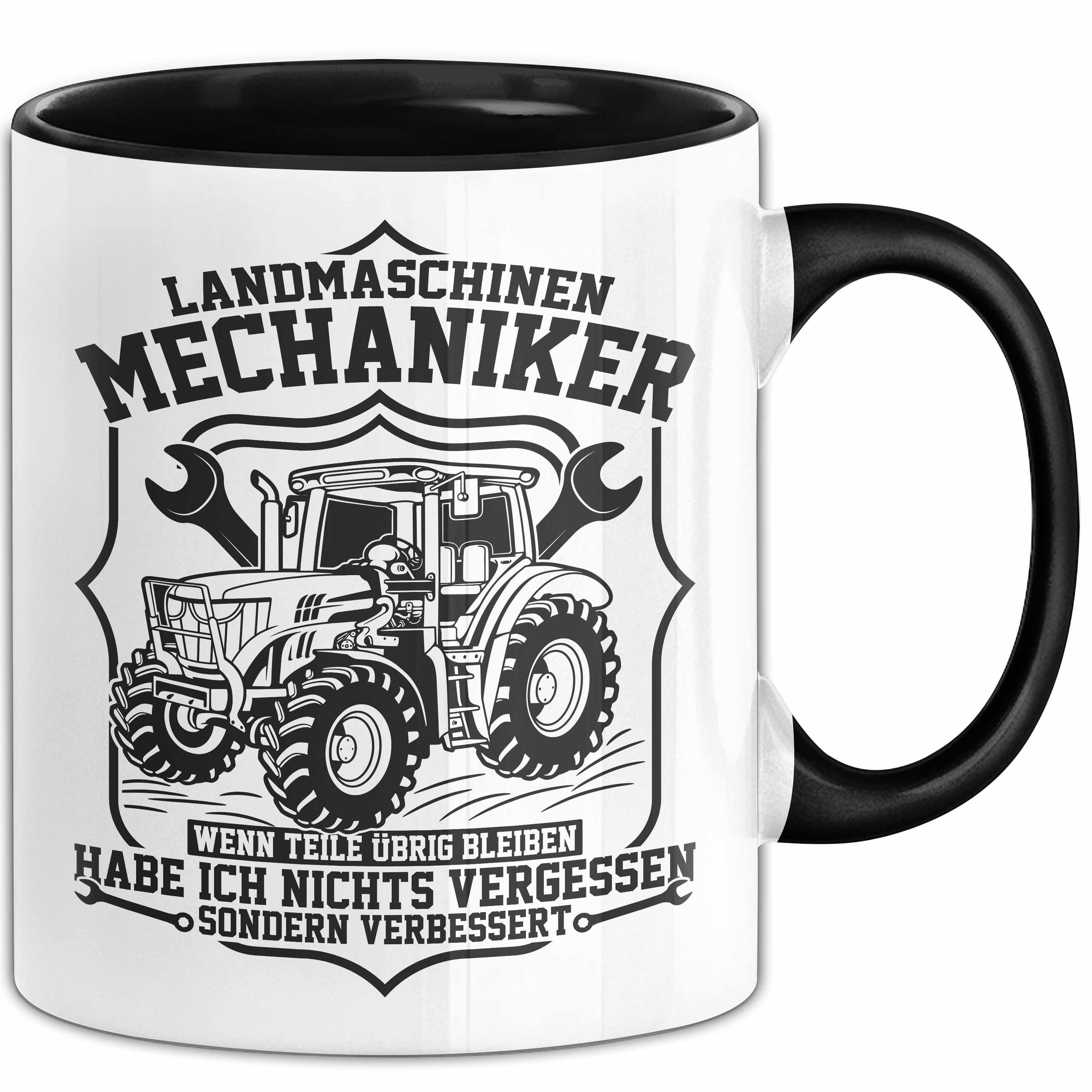 Trendation Tasse Landmaschinen Mechaniker Tasse Geschenk Traktor Trekker-Fahrer Geschen