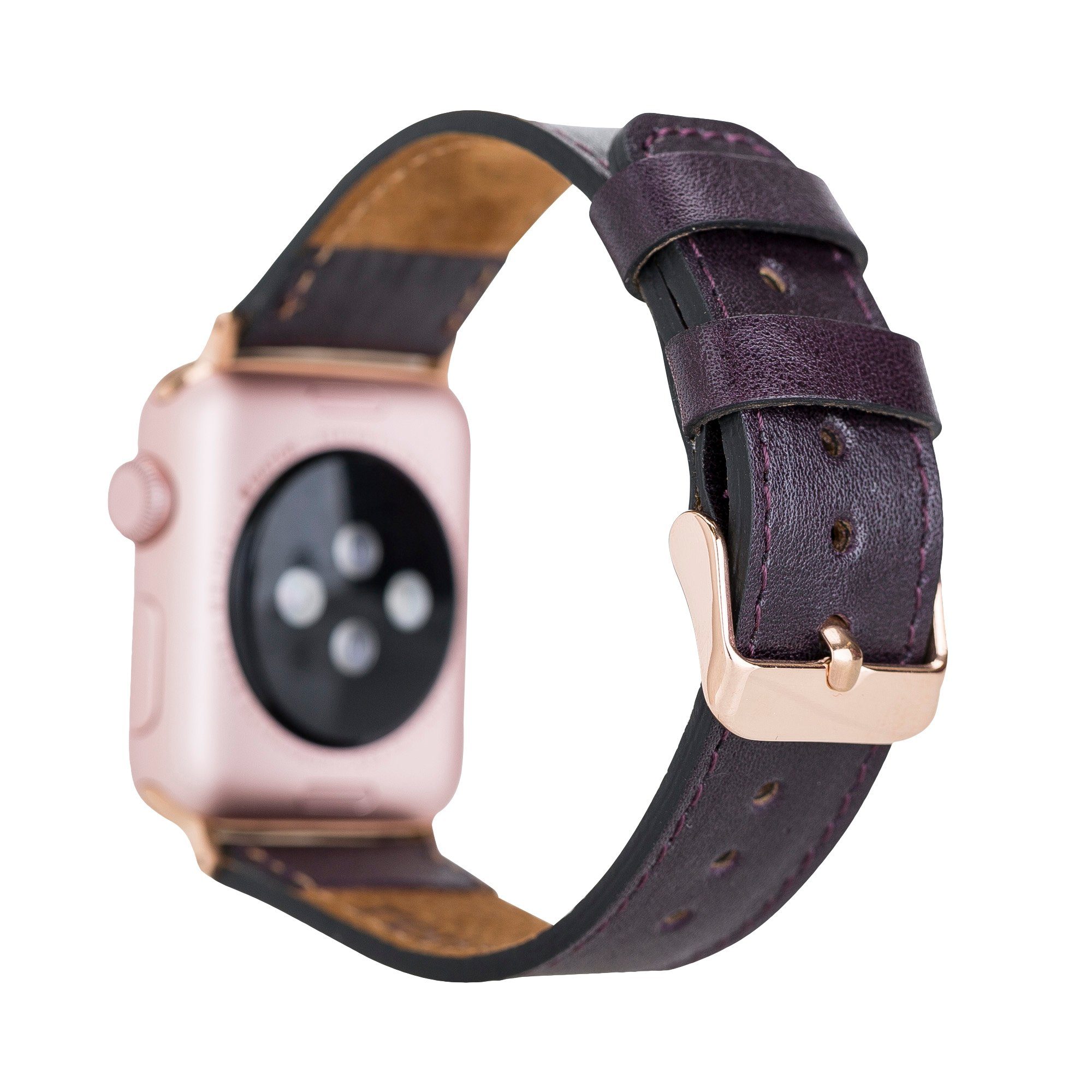 Smartwatch-Armband Apple Watch Band für Series 10 / Ultra/9/SE/8-1 Echtleder Armband