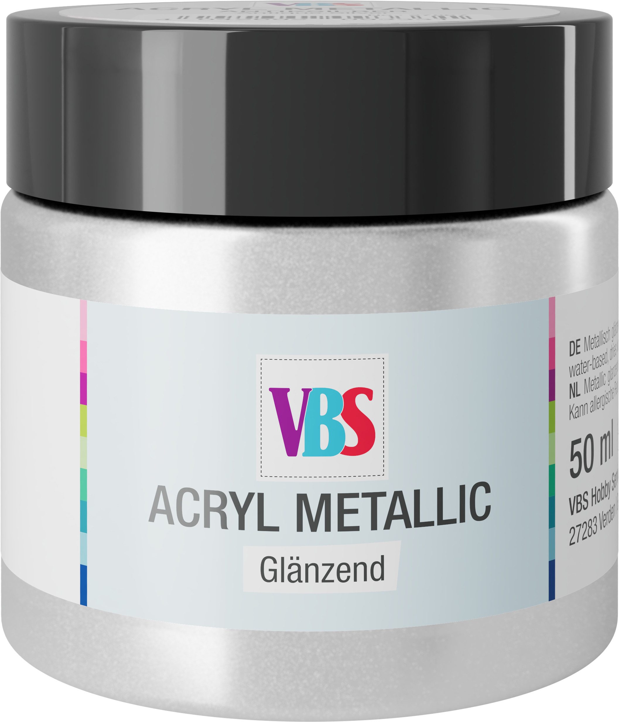 VBS Acrylfarbe Acryl Metallic, 50ml