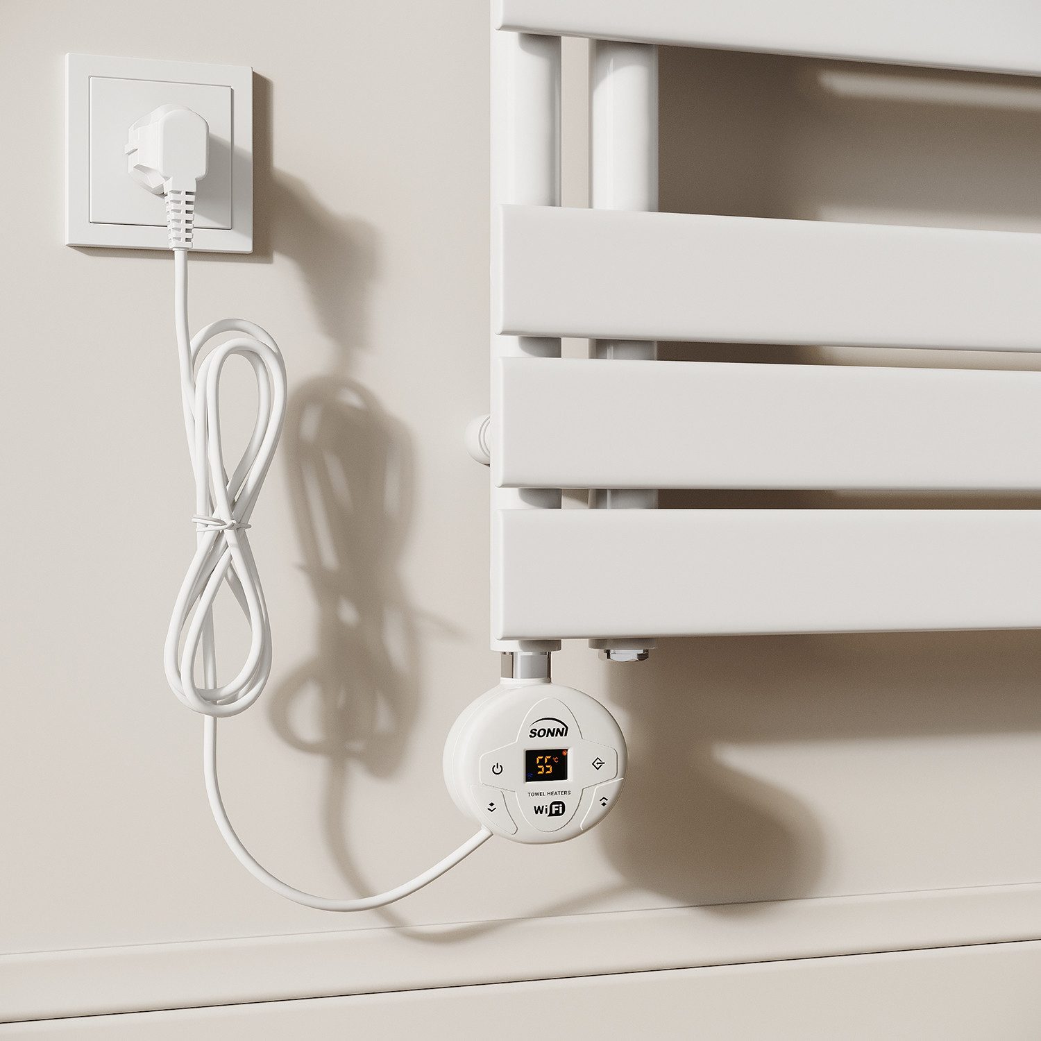 SONNI Heizkörperthermostat Heizelement können ferngesteuert werden,Zeitgest günstig online kaufen