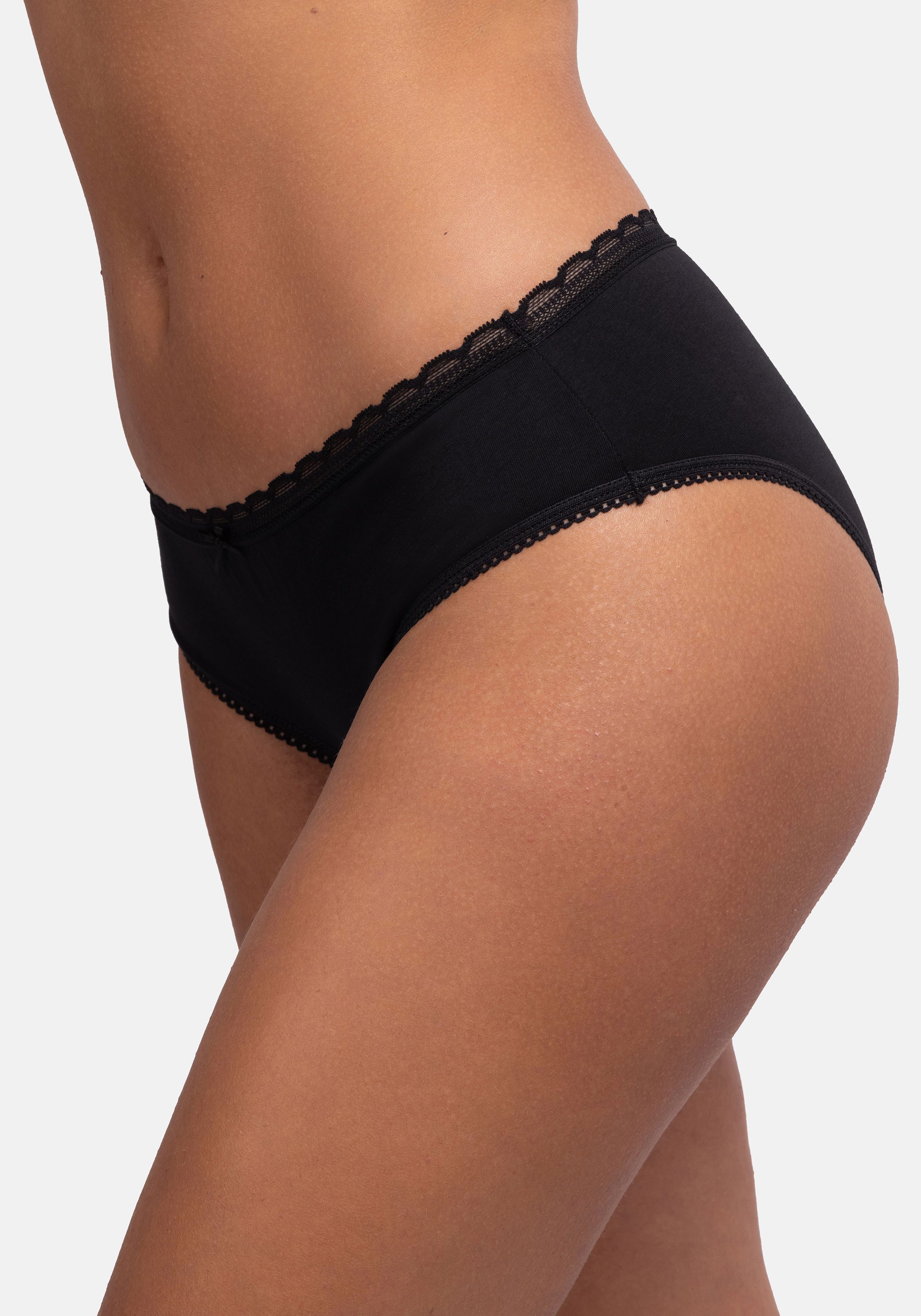 Dorina Hipster Naomi (5-St., 5er Pack) mit zarter Spitzenverzierung