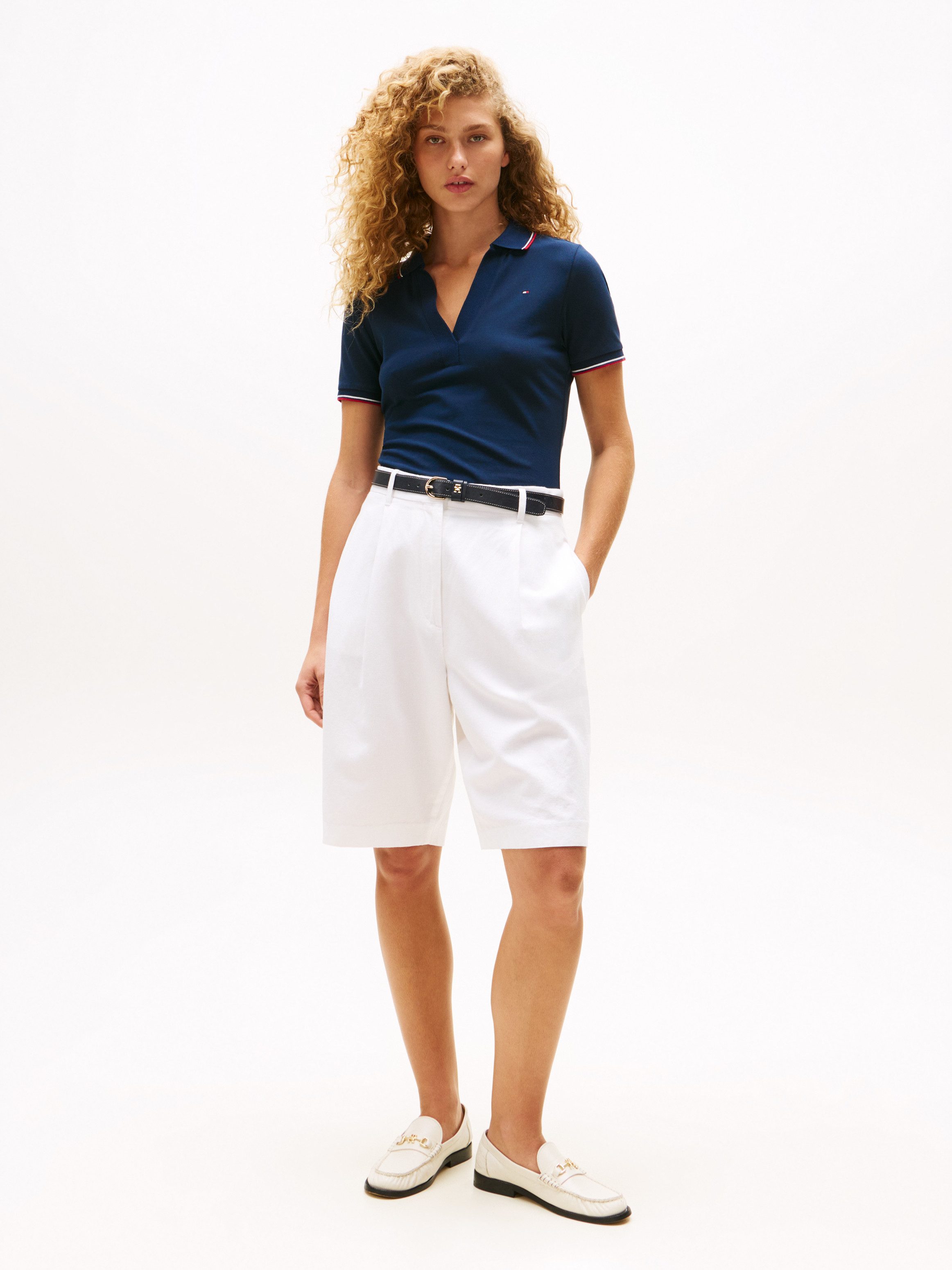 Tommy Hilfiger Poloshirt 1985 TIPPING SLIM günstig online kaufen