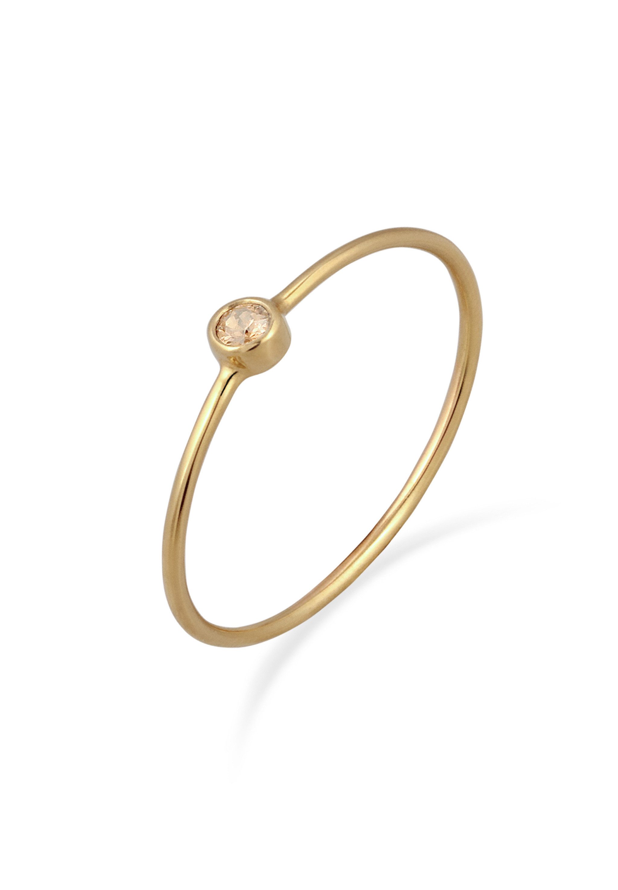 Elli Fingerring Stacking Kristalle 925 Silber Vergoldet günstig online kaufen
