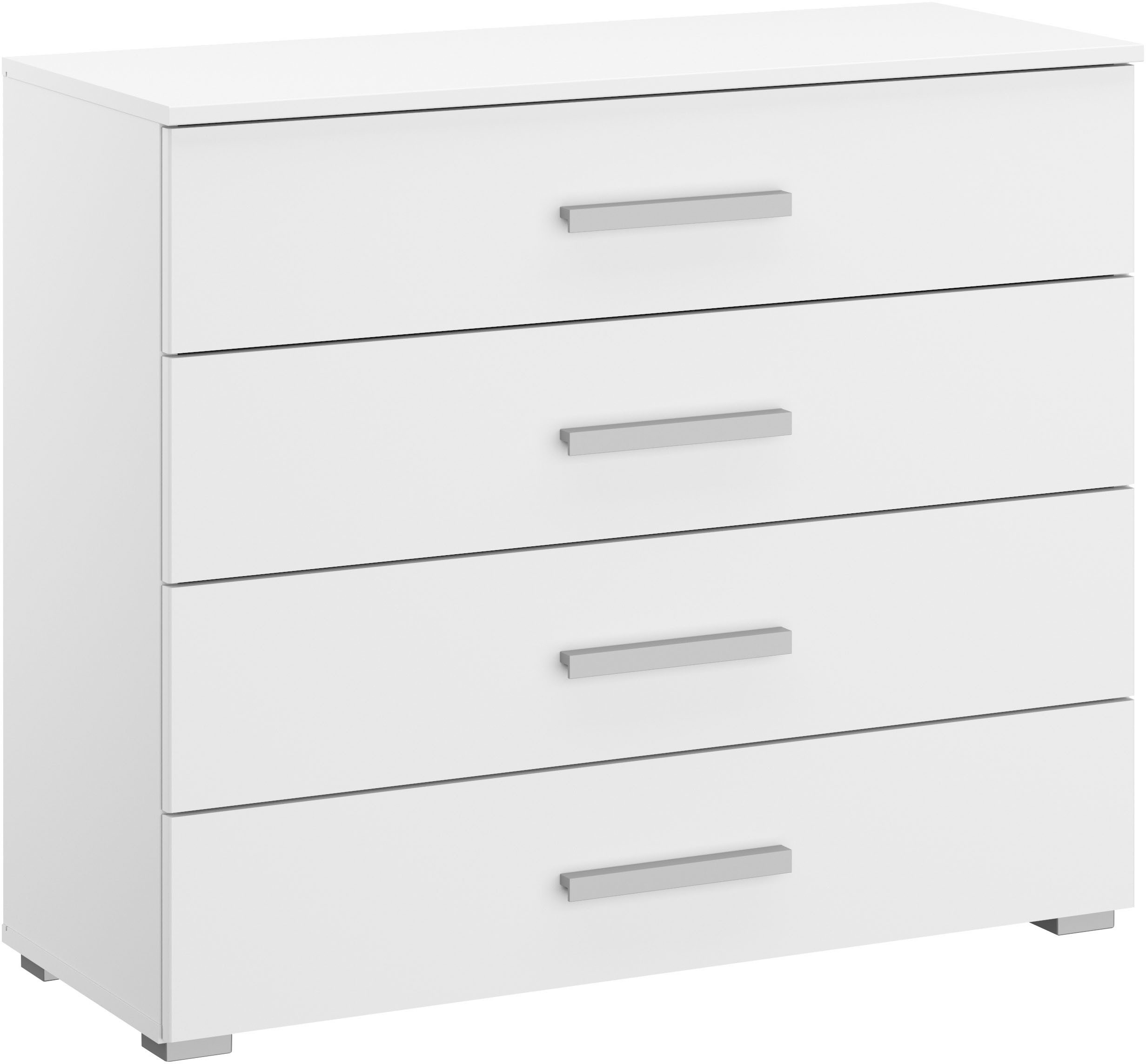 OTTO home Schubkastenkommode Kommode Sideboard Schubladenkommode Schlafzimmerkommode KOLUNA (Breite 80 cm mit moderner Dekorfront), vier große und geräumige Schubladen mit viel Stauraum MADE IN GERMANY
