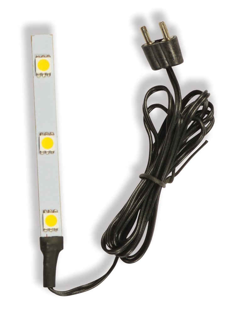 RIFFELMACHER & WEINBERGER Krippen-Zubehör 3er LED Streifen mit Stecker 3,5V - Weiß, 78434 -