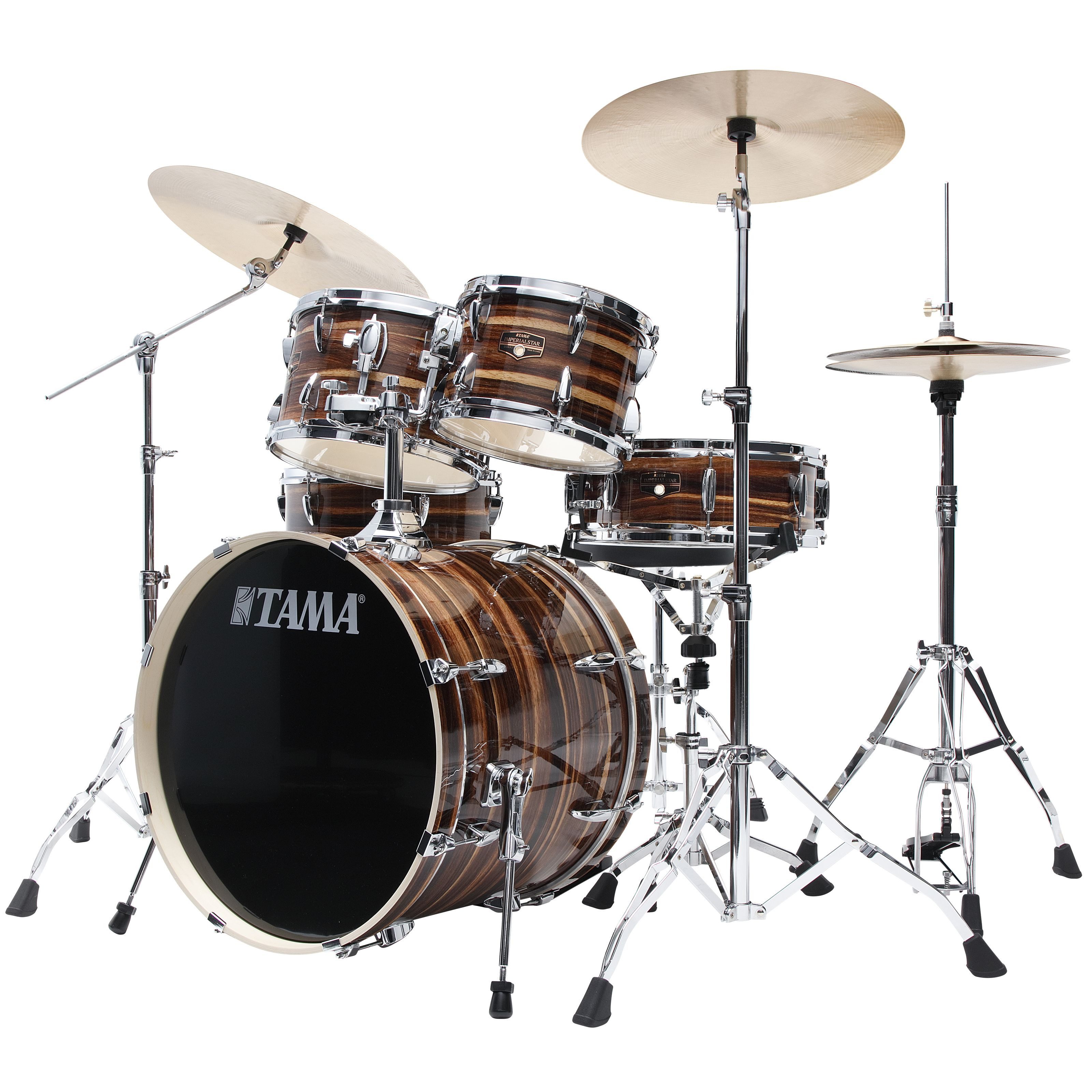Tama Schlagzeug, Schlagzeuge, Drum-Sets, IP50H6W-CTW Imperialstar Coffee Teak Wrap - Drumset