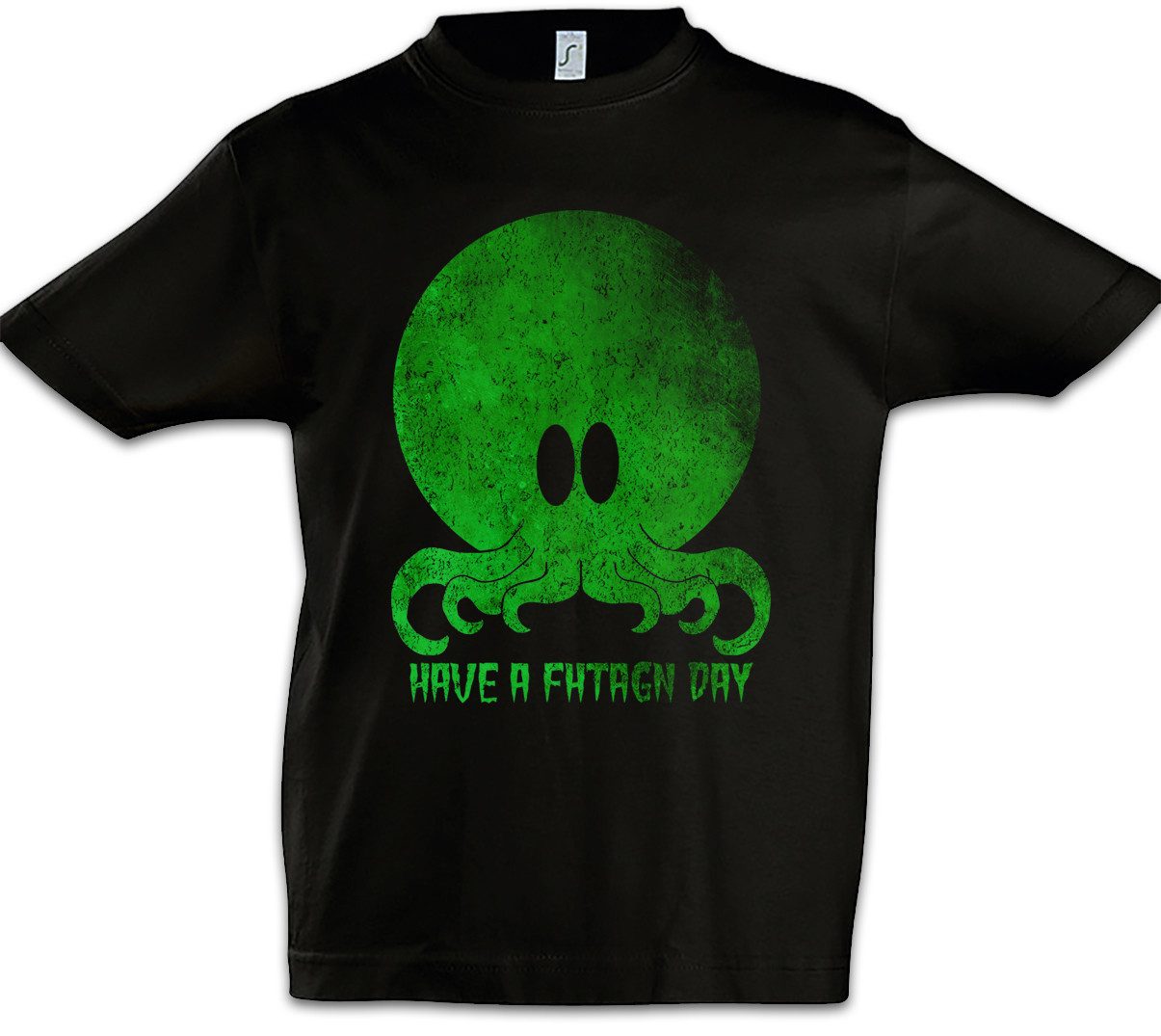 Print-Shirt Cthulhu Have A Fhtagn Day Kinder T-Shirt Call Monster Horror Arkham H.