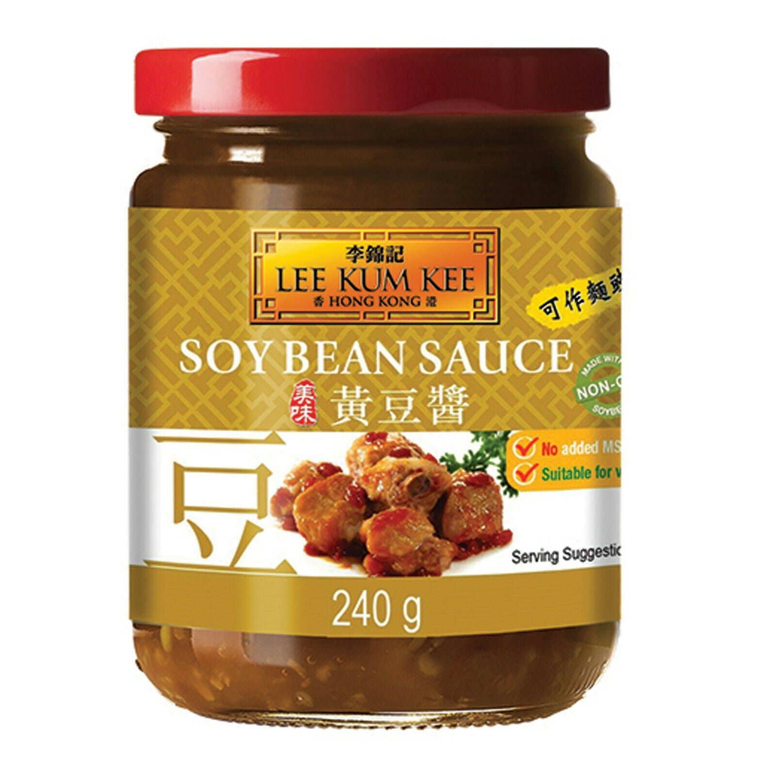 Lee Kum Kee Saucen 240g Sojabohnensoße Lee Kum Kee Soy Bean Sauce LKK