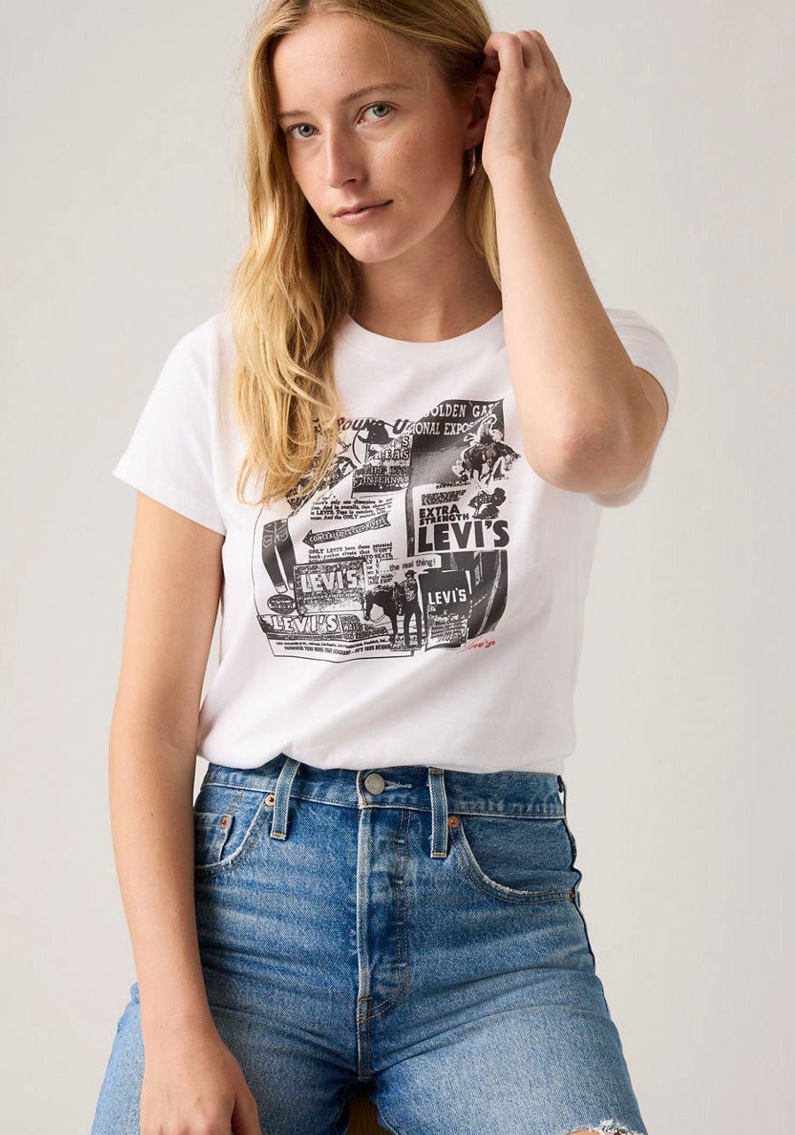 Levi's® T-Shirt LV T-Shirt THE PERFECT TEE NEUTRALS günstig online kaufen