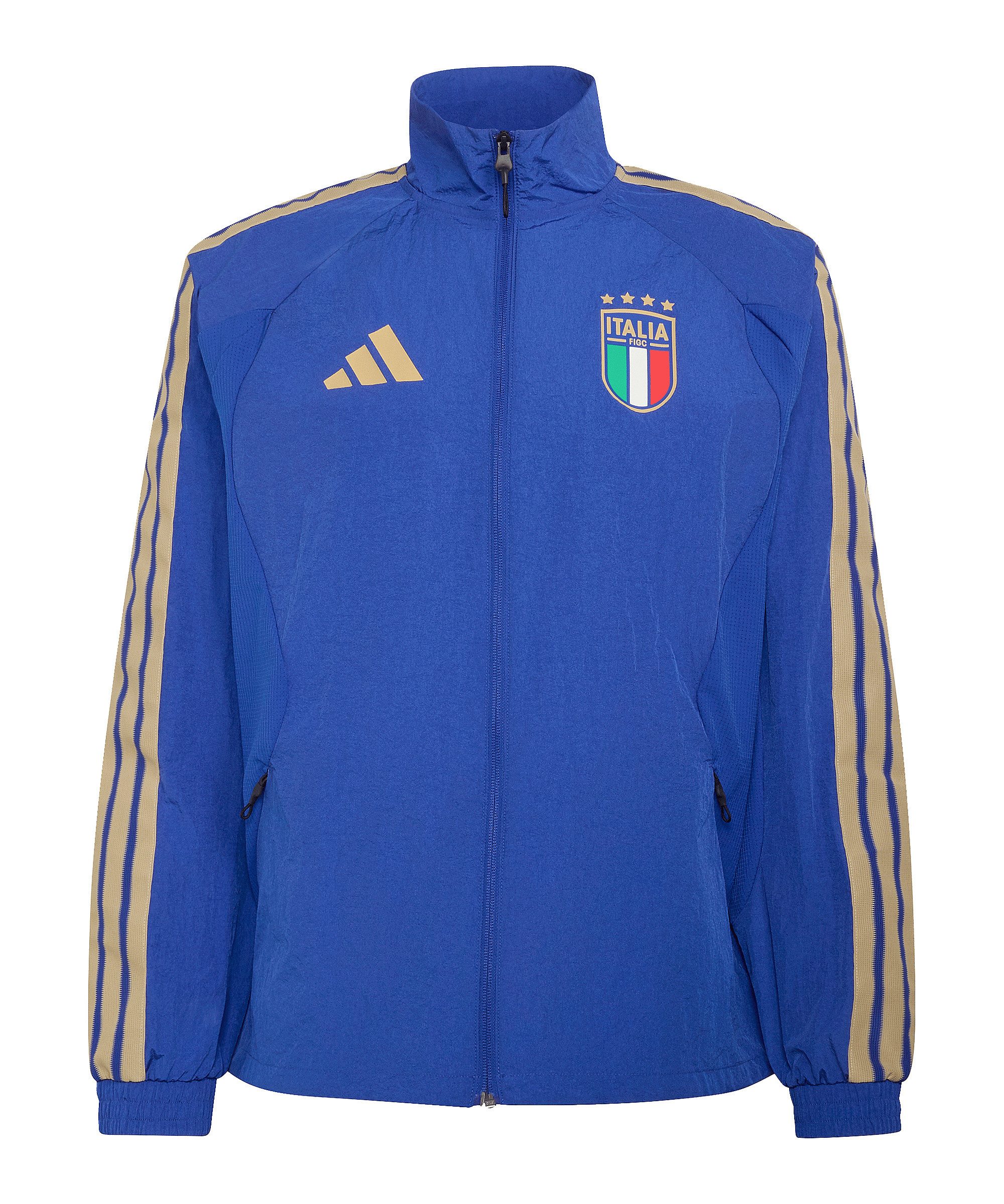 adidas Performance Sweatjacke adidas Performance FIGC Italien Anthem Jacke Polyamid