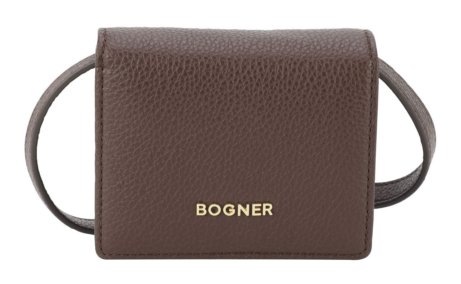 BOGNER Geldbörse Delila Wallet, aus echtem Rindsleder mit RFID-Blocker Schutz