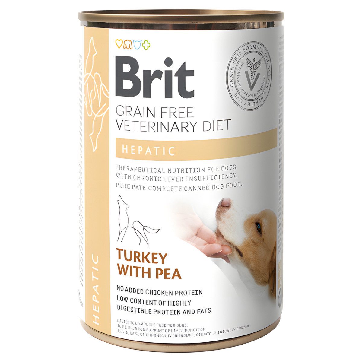 Brit Vet Dog Hepatic 400 g, für: Hund
