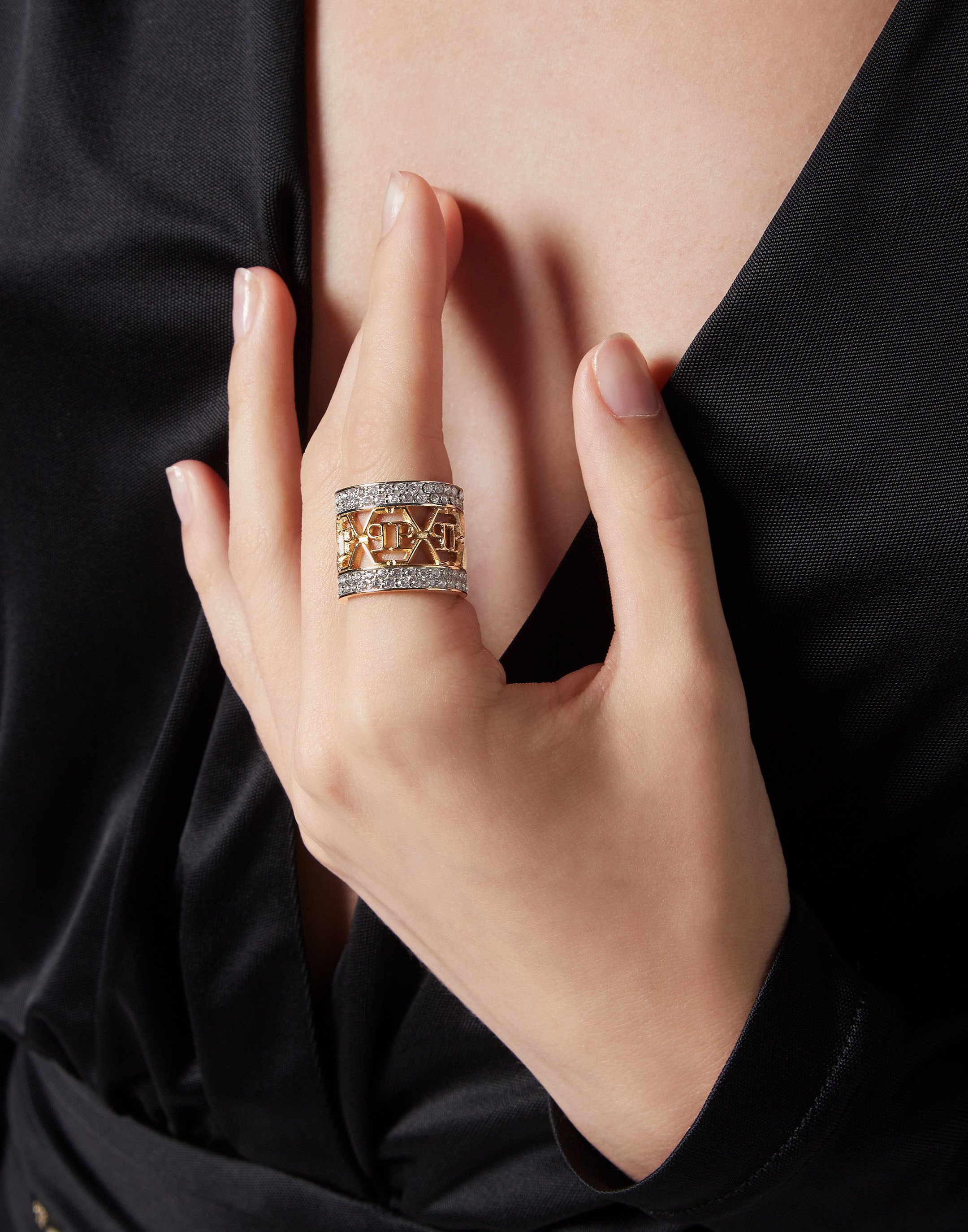 PHILIPP PLEIN Fingerring 3D SKULL (1-tlg), Stainless steel günstig online kaufen