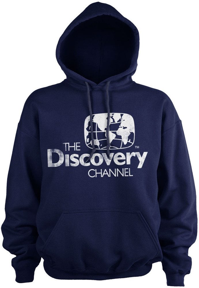 Discovery Hoodie Distressed Logo Hoodie