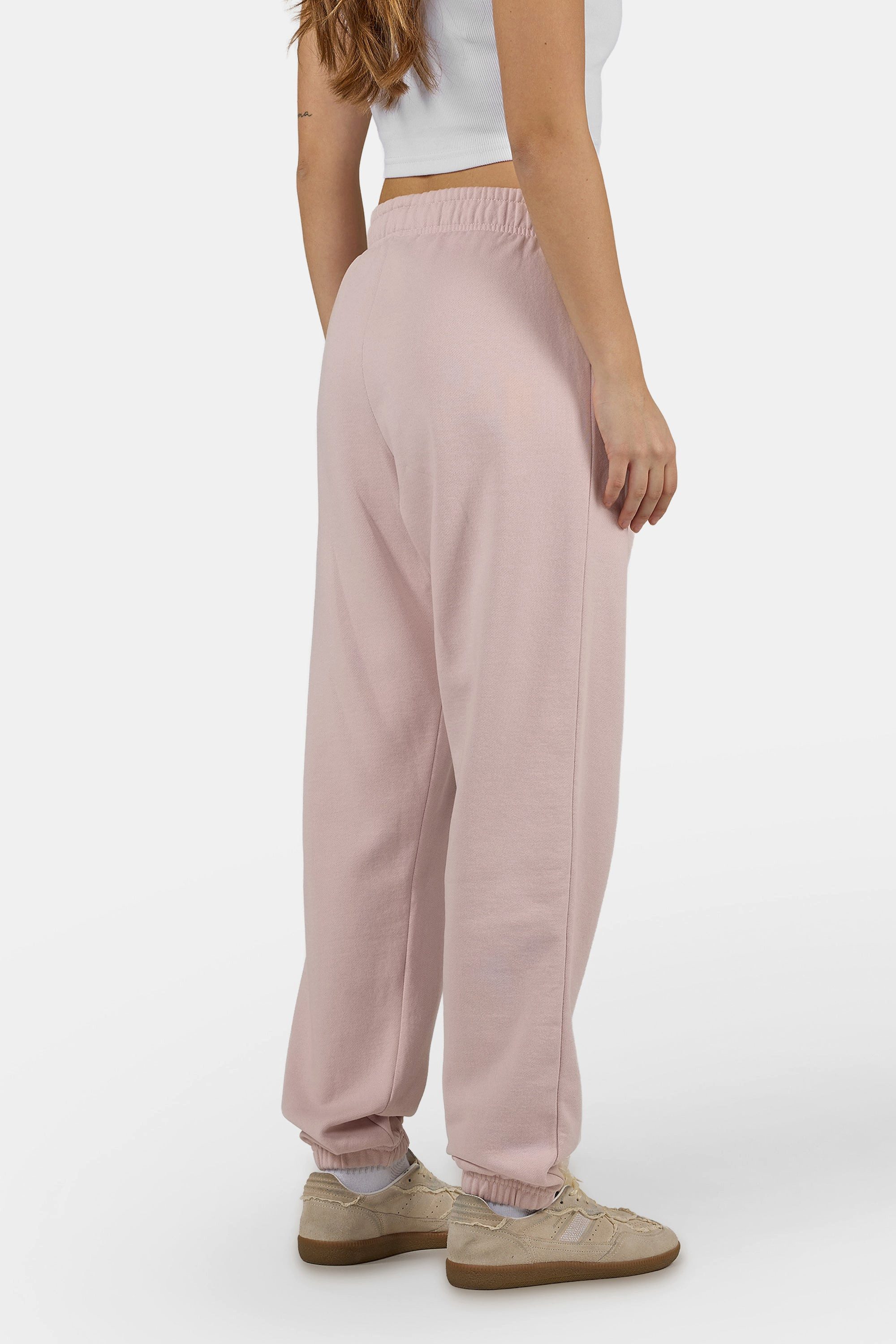 PEGADOR Sweathose Villa High Waisted Sweat Pants Baumwollmischung, regular fit