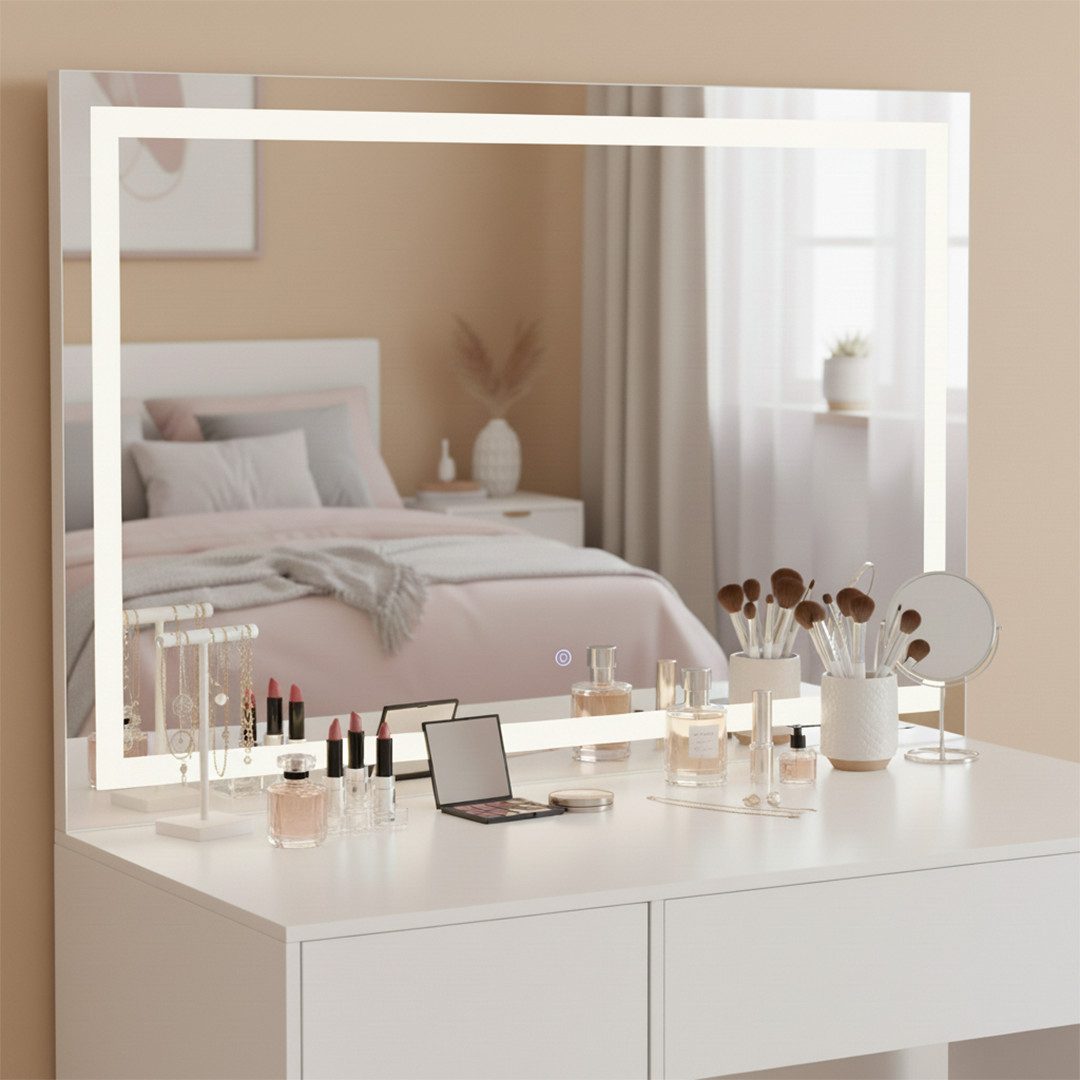 Bellamio Schminkspiegel Livny mit und ohne dimmbarer LED-Beleuchtung (umlau günstig online kaufen