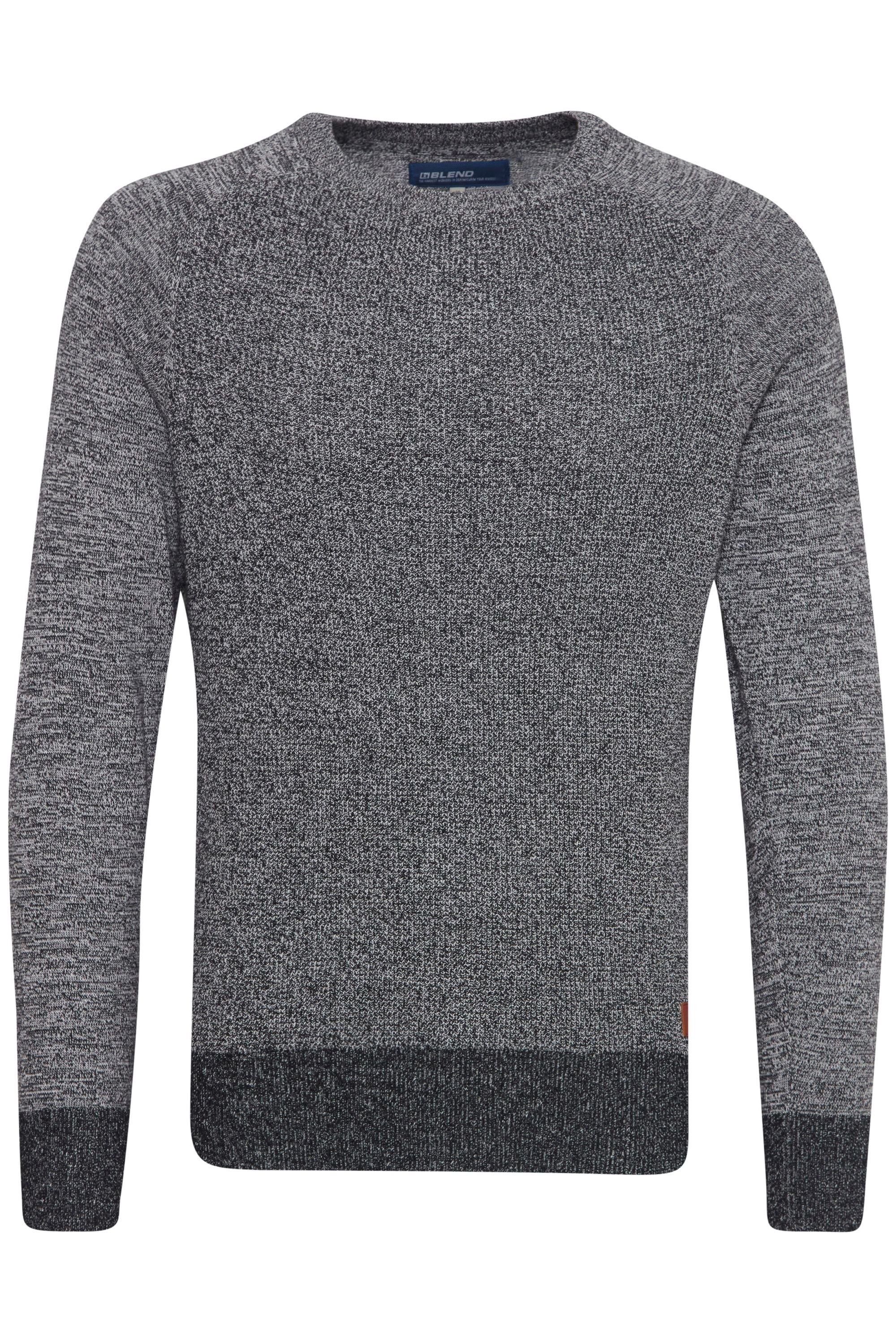 Blend Rundhalspullover BHGandolf Strickpullover mit farblich günstig online kaufen