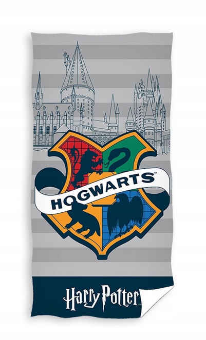 Harry Potter Badetuch weiches Bade/Duschtuch Harry Potter Größe: 70 x 140 cm, Baumwolle, 100% Baumwolle