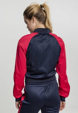 URBAN CLASSICS Allwetterjacke Urban Classics Damen Ladies Short Raglan Track Jacket (1-St)