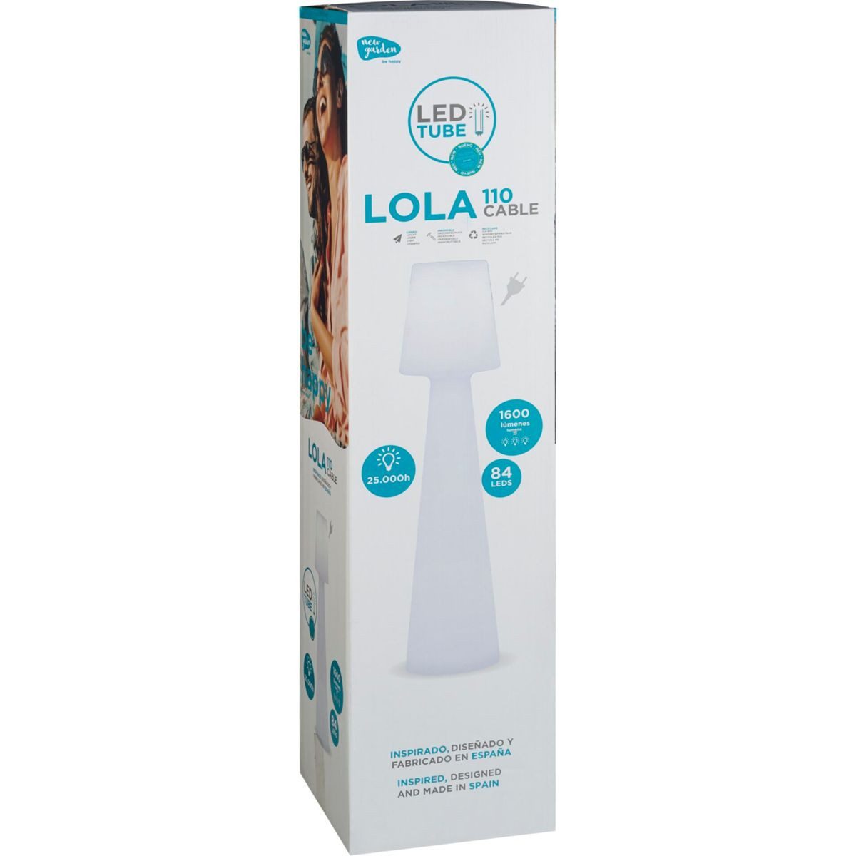 New Garden Tischleuchte New Garden Lola 110 Cable Stehleuchte Warm light