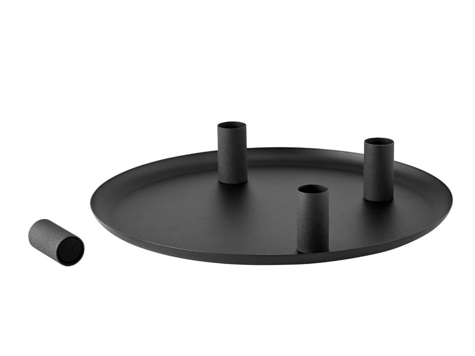 blomus Kerzenhalter LOHA Kerzenhalter rund black 30cm – Bild 4 von 5