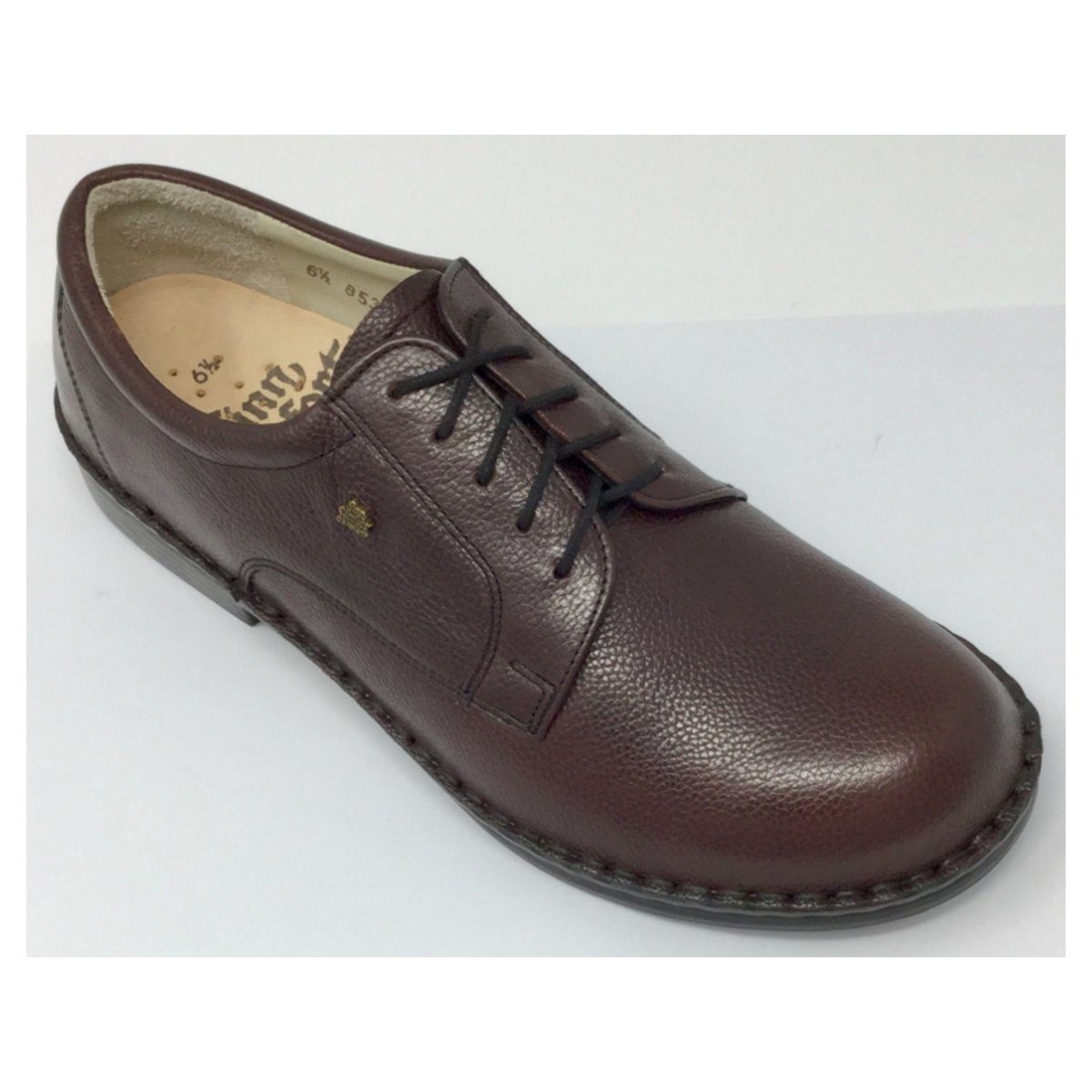 Finn Comfort Komfort Schnürer für Herren in bordeaux Schnürschuh (1-tlg)