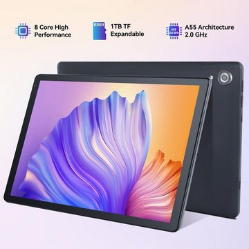Lville Tablet (10", 128 GB, Android 13, 5G+2.4G, 8-Core, 8GB 5G/2.4G WiFi, Bluetooth 5.0, 5000mAh Tablet PC, 5MP+8MP)