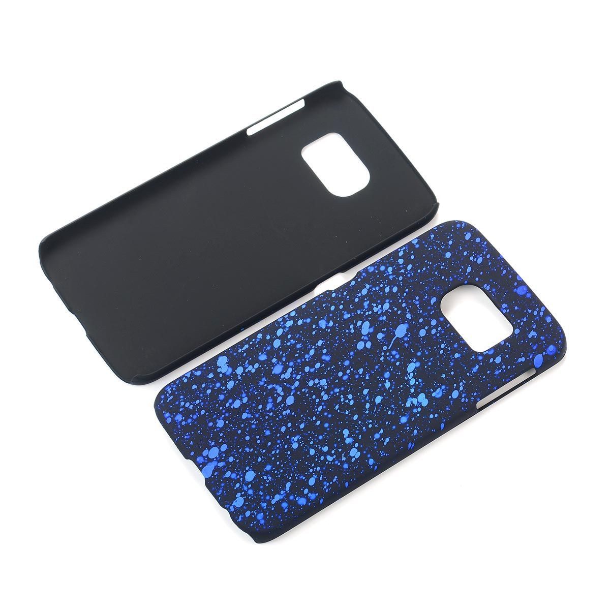 König Design Handyhülle Samsung Galaxy S6 Edge, Samsung Galaxy S6 Edge Handyhülle Backcover Schwarz