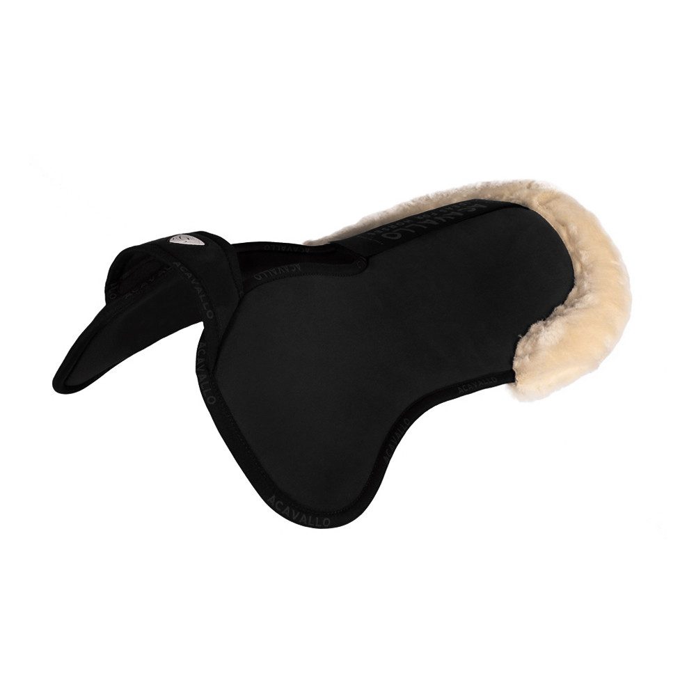 Sattelpad Acavallo Widerristfreies Konfigurations-Taschenpad Ecowool Front Riser