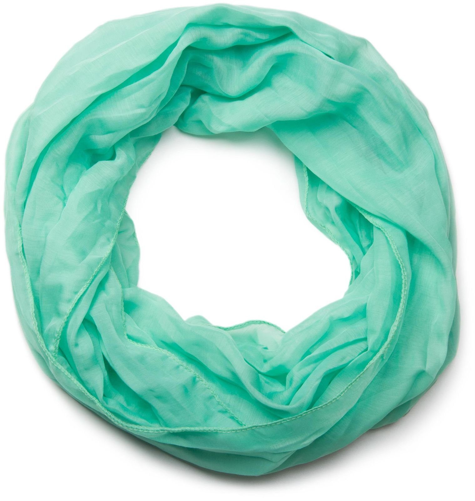 styleBREAKER Loop Seidiger unifarbener Loop, (1-St) günstig online kaufen