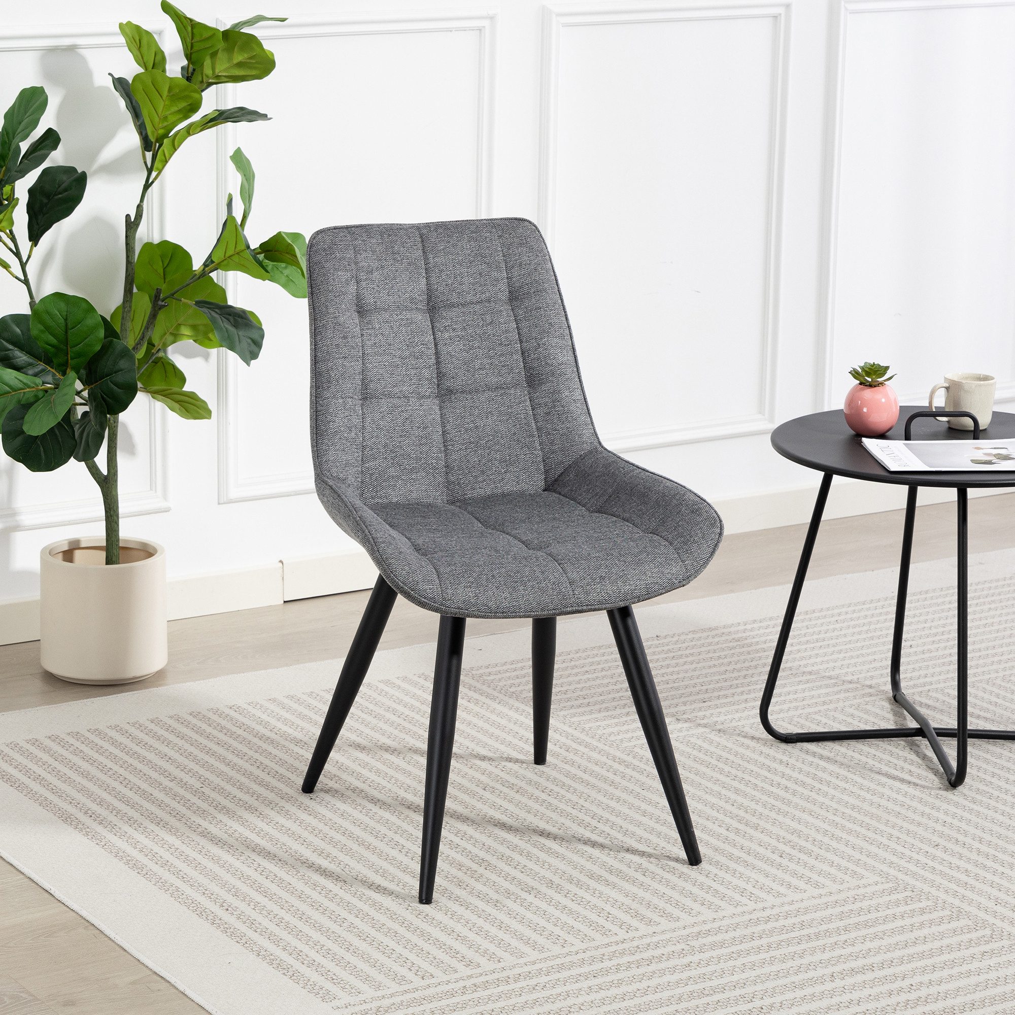 Duo Collection Esszimmerstuhl Iris Esszimmerstuhl, 4er-Set (Set, 4 St), rob günstig online kaufen