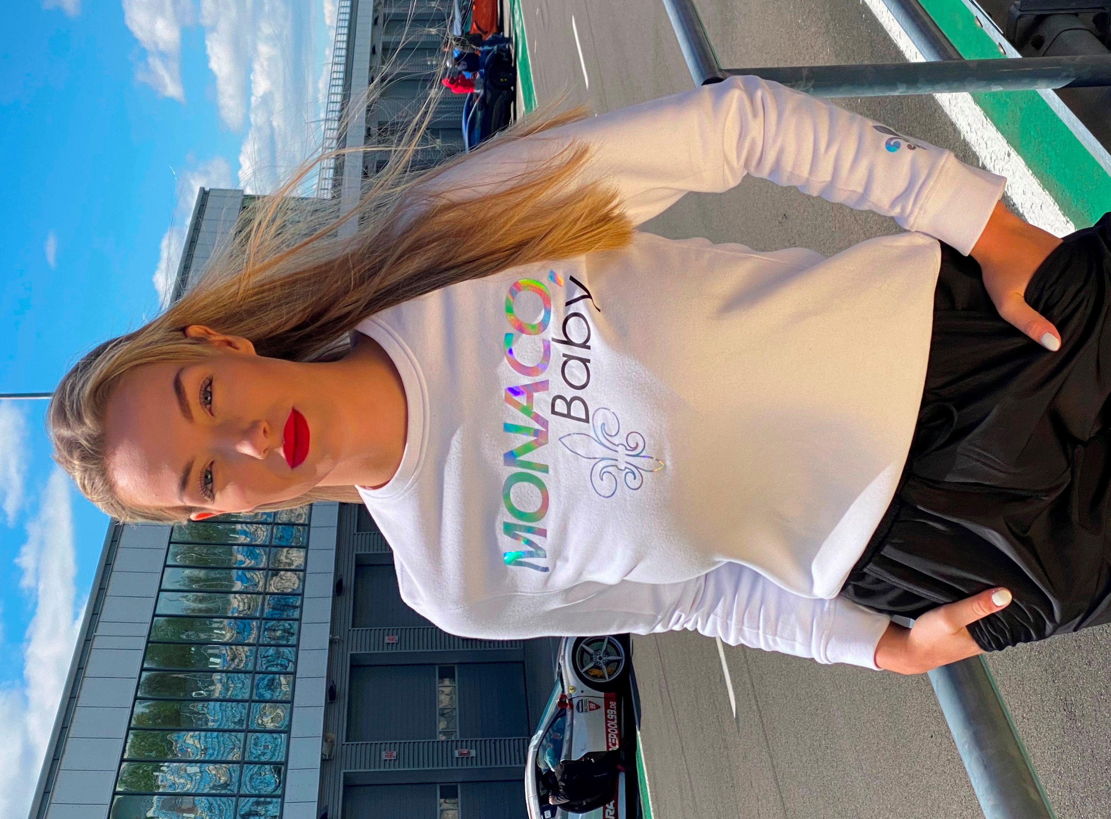 KR-Industries Sweater Sweat Monaco exklusiver Designer-Pullover