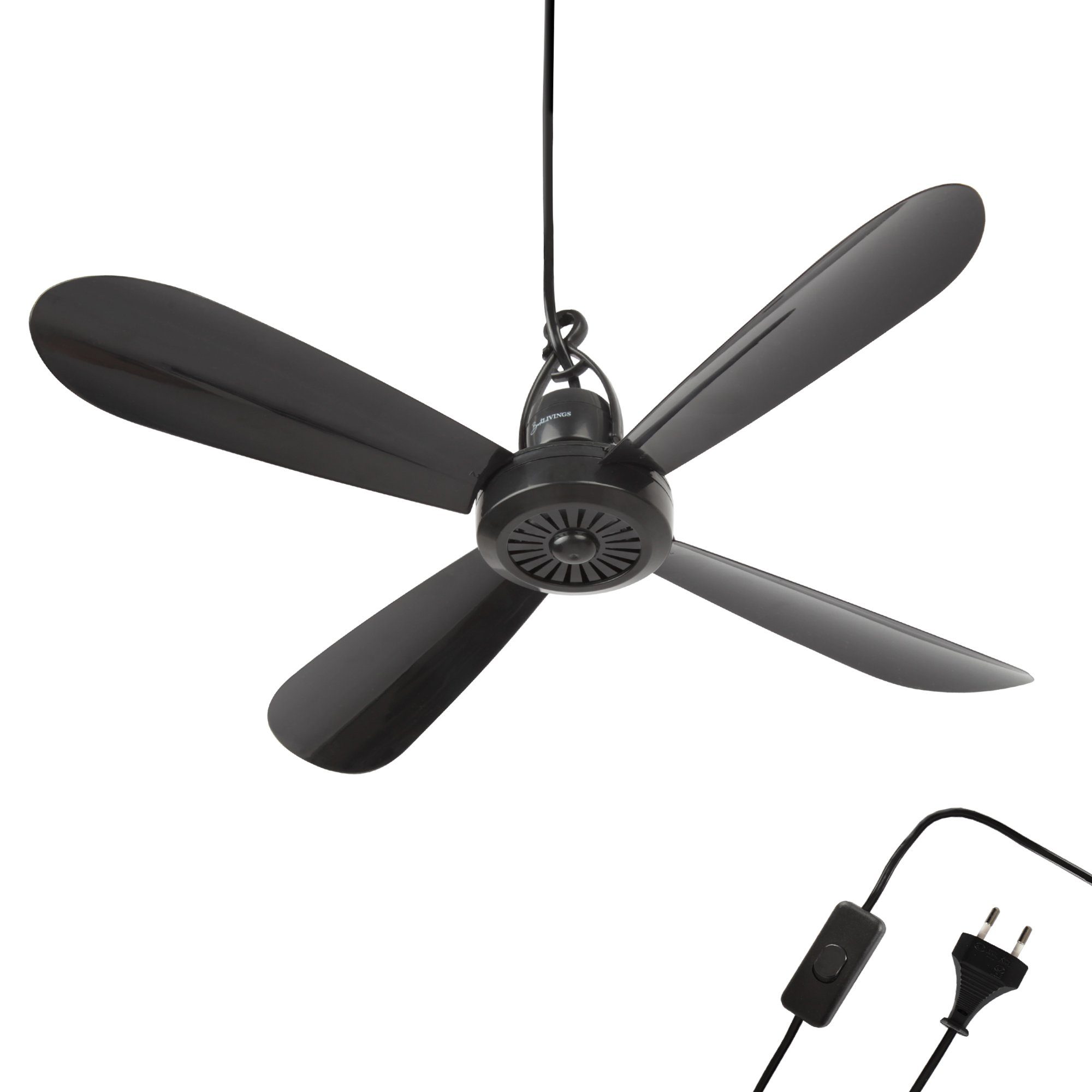Bestlivings Deckenventilator Deckenlüfter mit Stecker und günstig online kaufen
