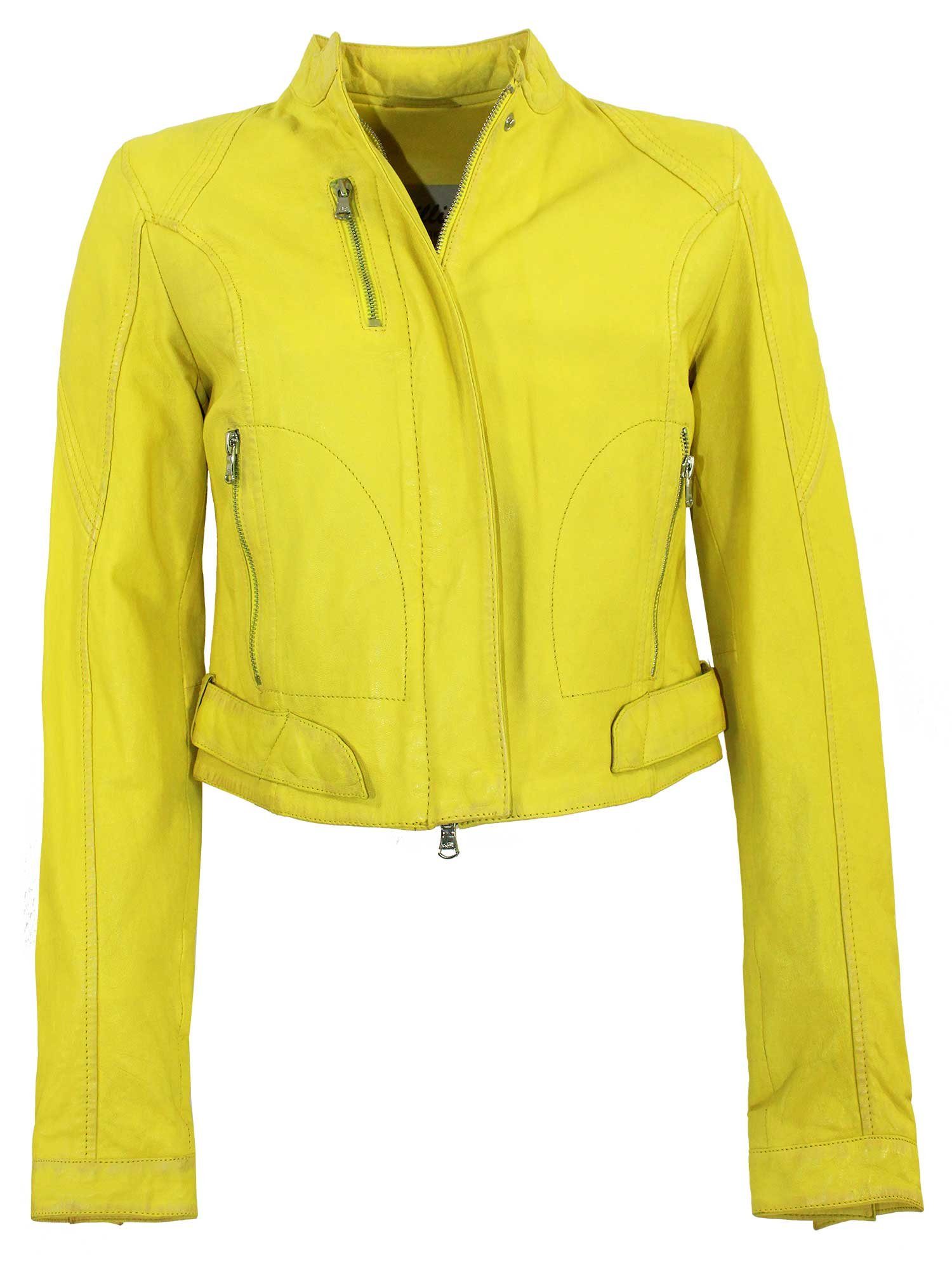 Gelbe Gipsy Lederjacken für Damen online kaufen OTTO 